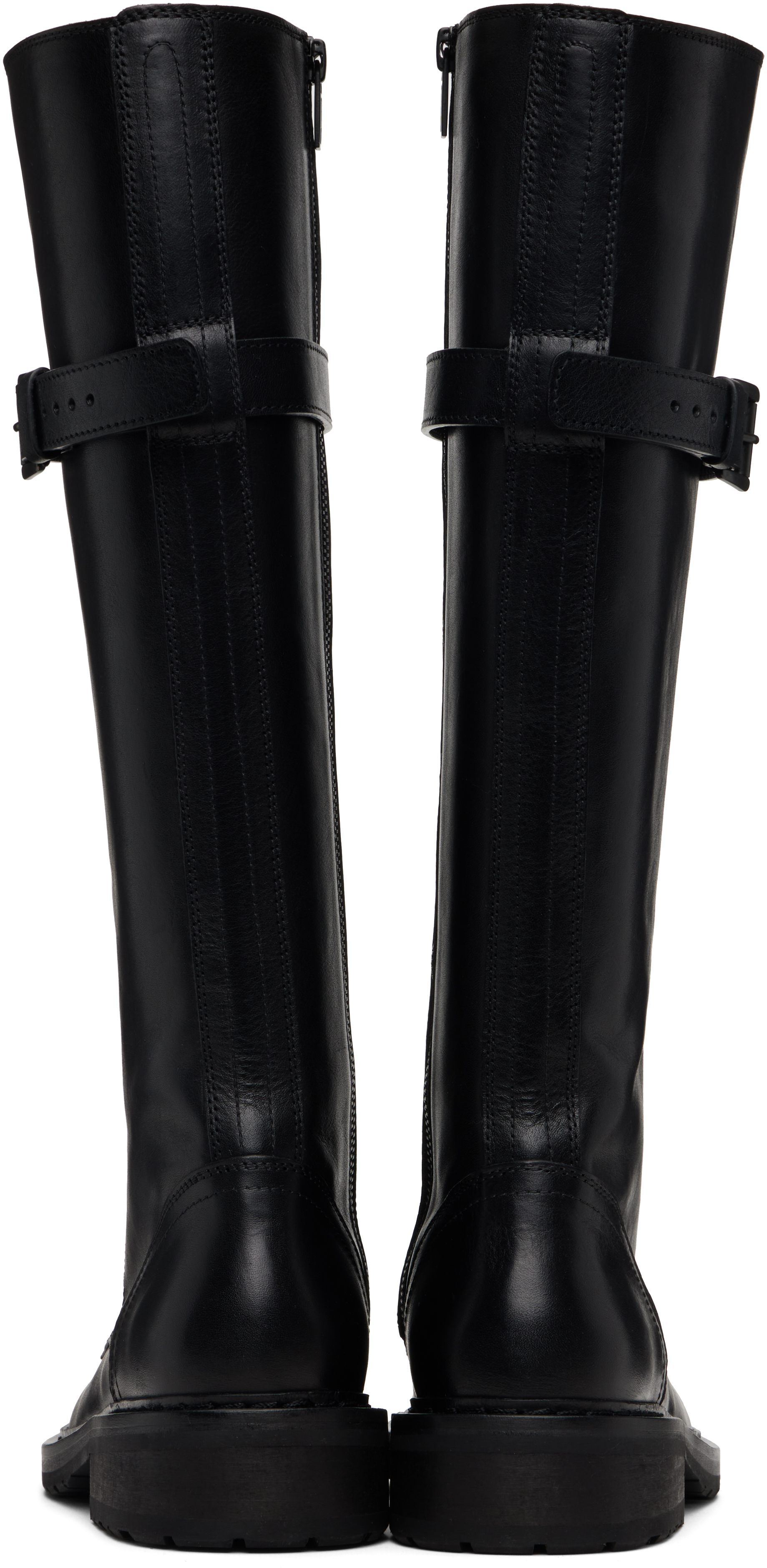 Ann Demeulemeester Women Danny 24 Hole Lace Up Boots In Black
