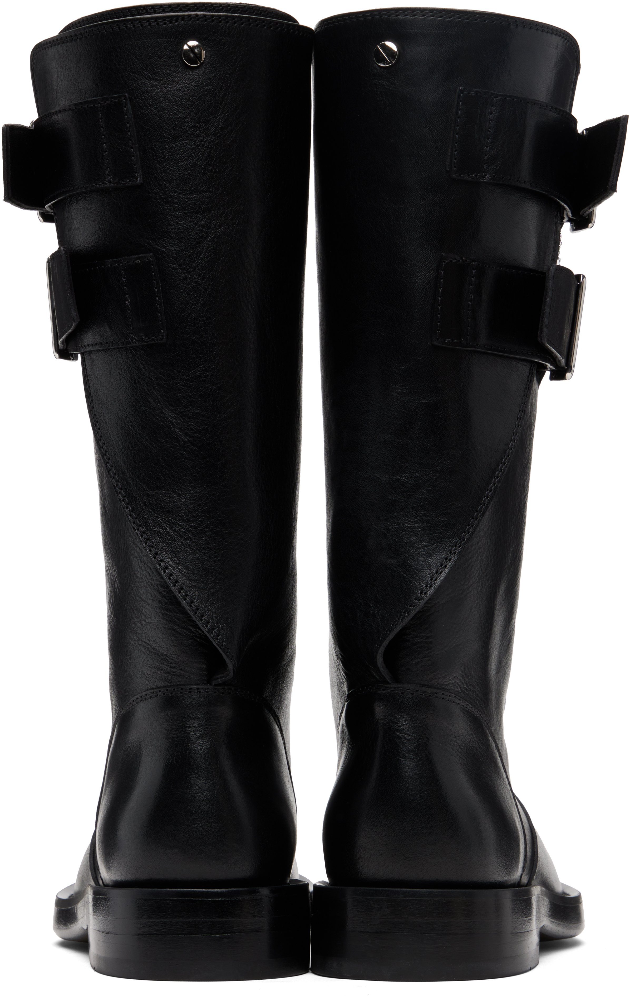 Ann Demeulemeester Black Osmo Boots In Black