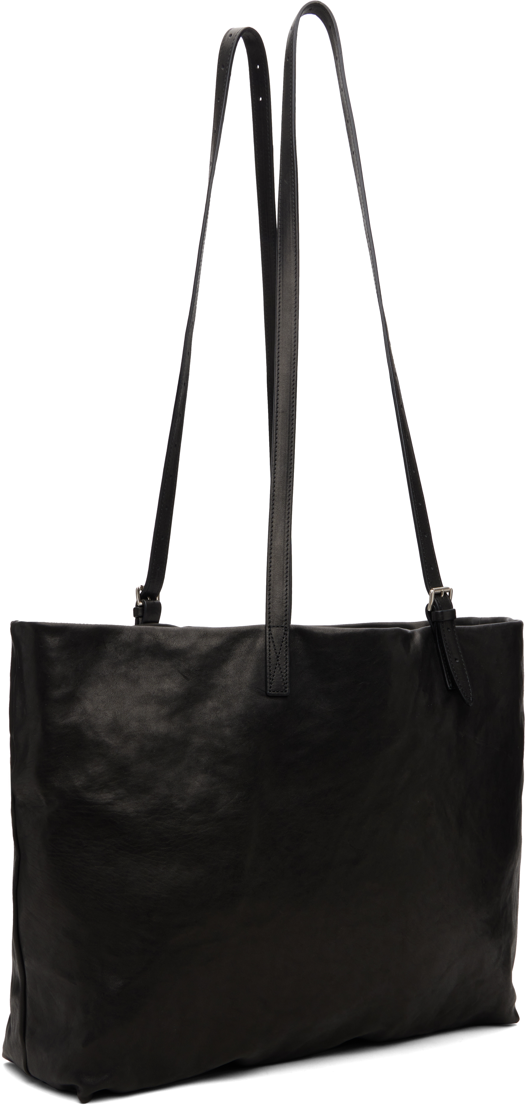 Ann Demeulemeester Black Bes Tote In Black