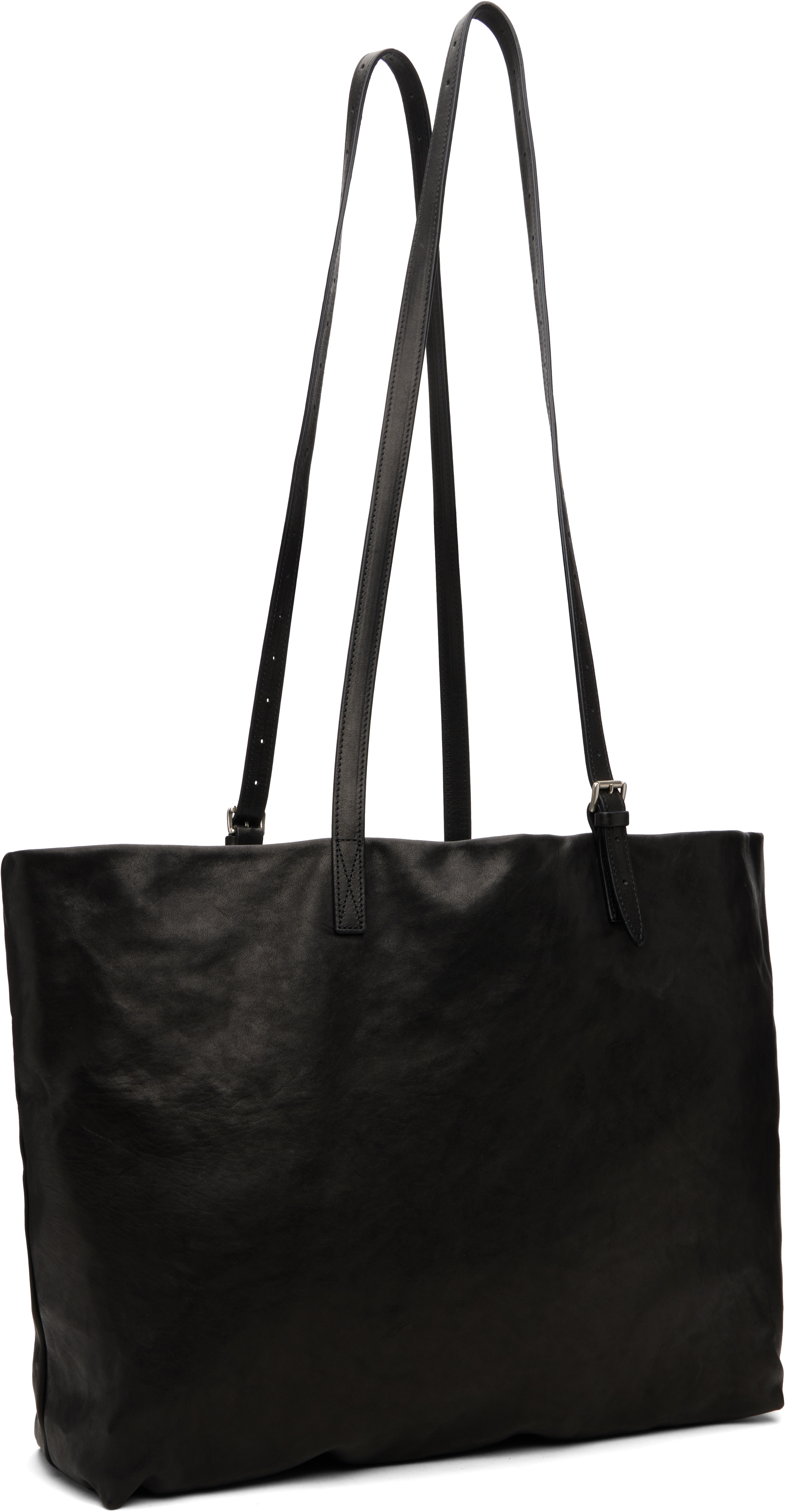Ann Demeulemeester Black Bes Tote In Black