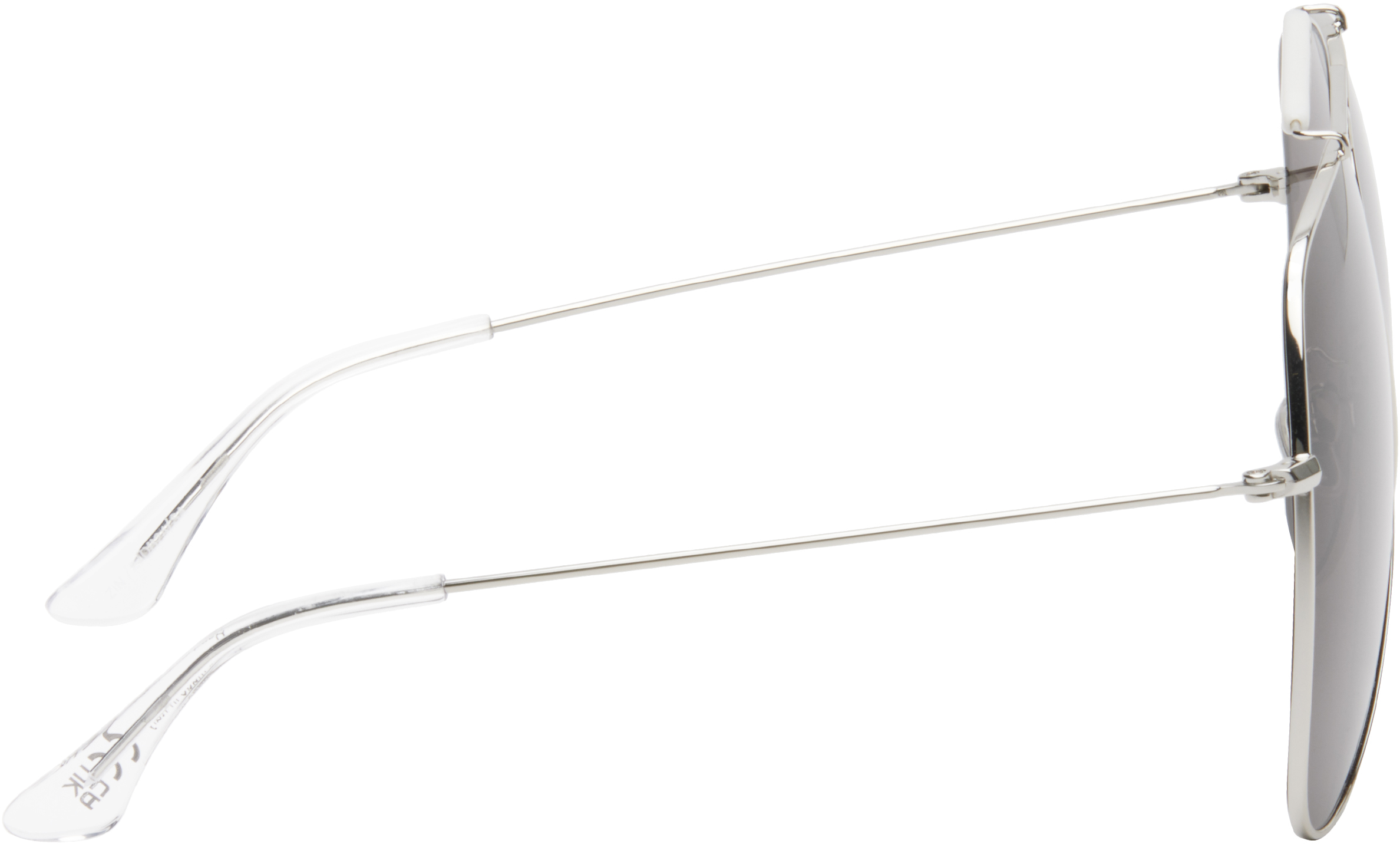 Marni Silver Show Pilot Sunglasses In Silver