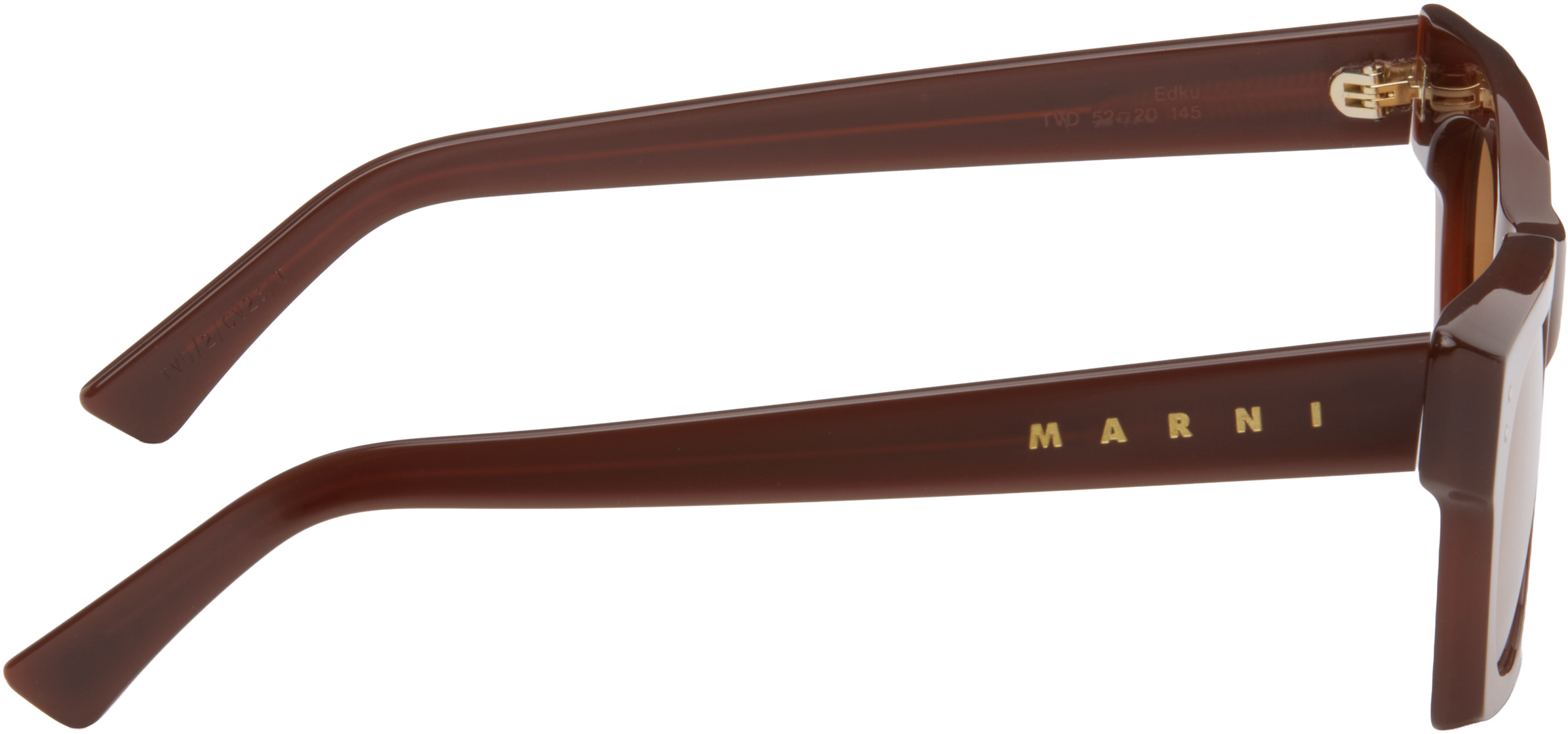 Marni Brown Retrosuperfuture Edition Edku Sunglasses