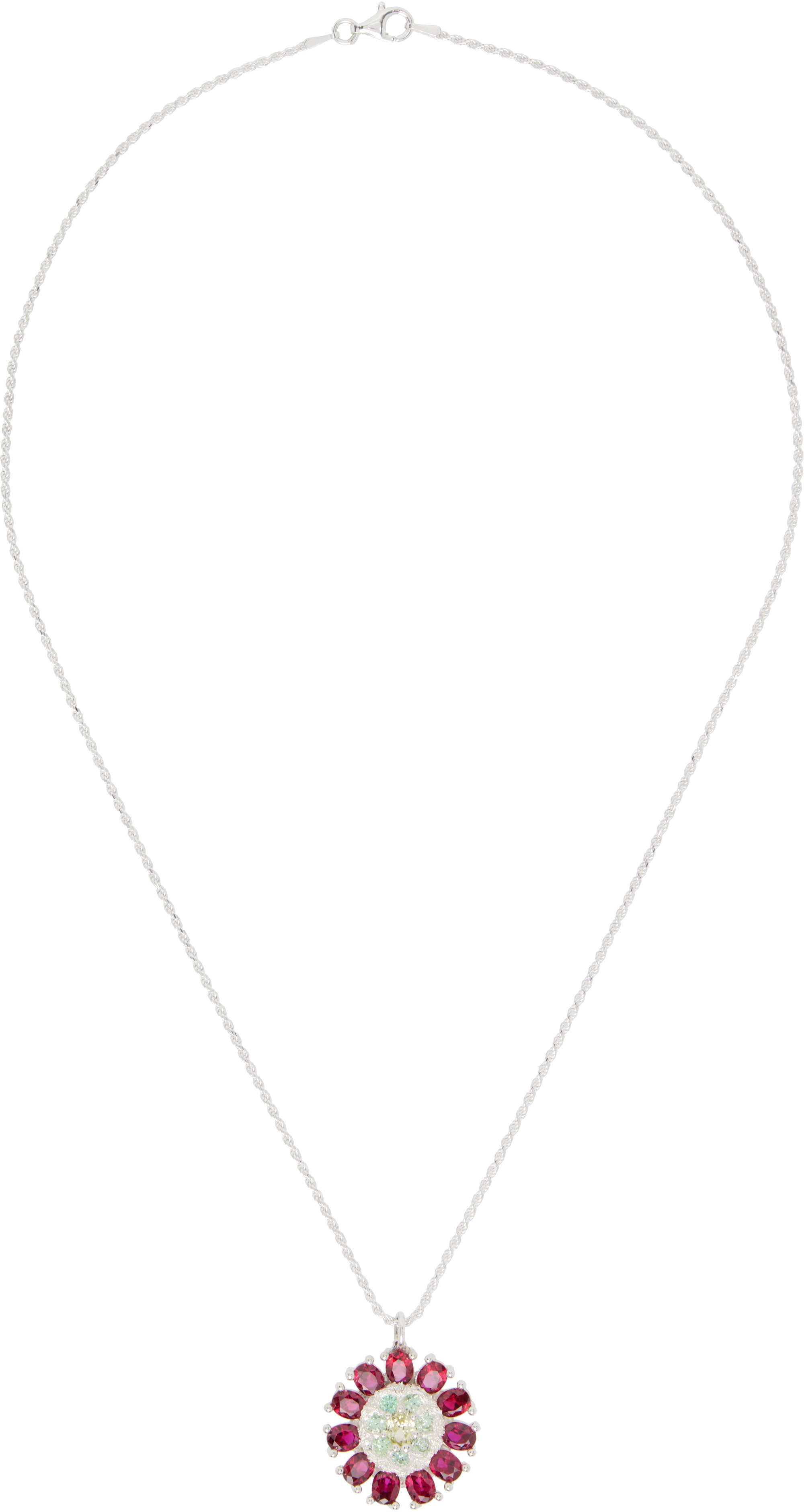 Bleue Burnham Dorset Dahlia Pendant Necklace