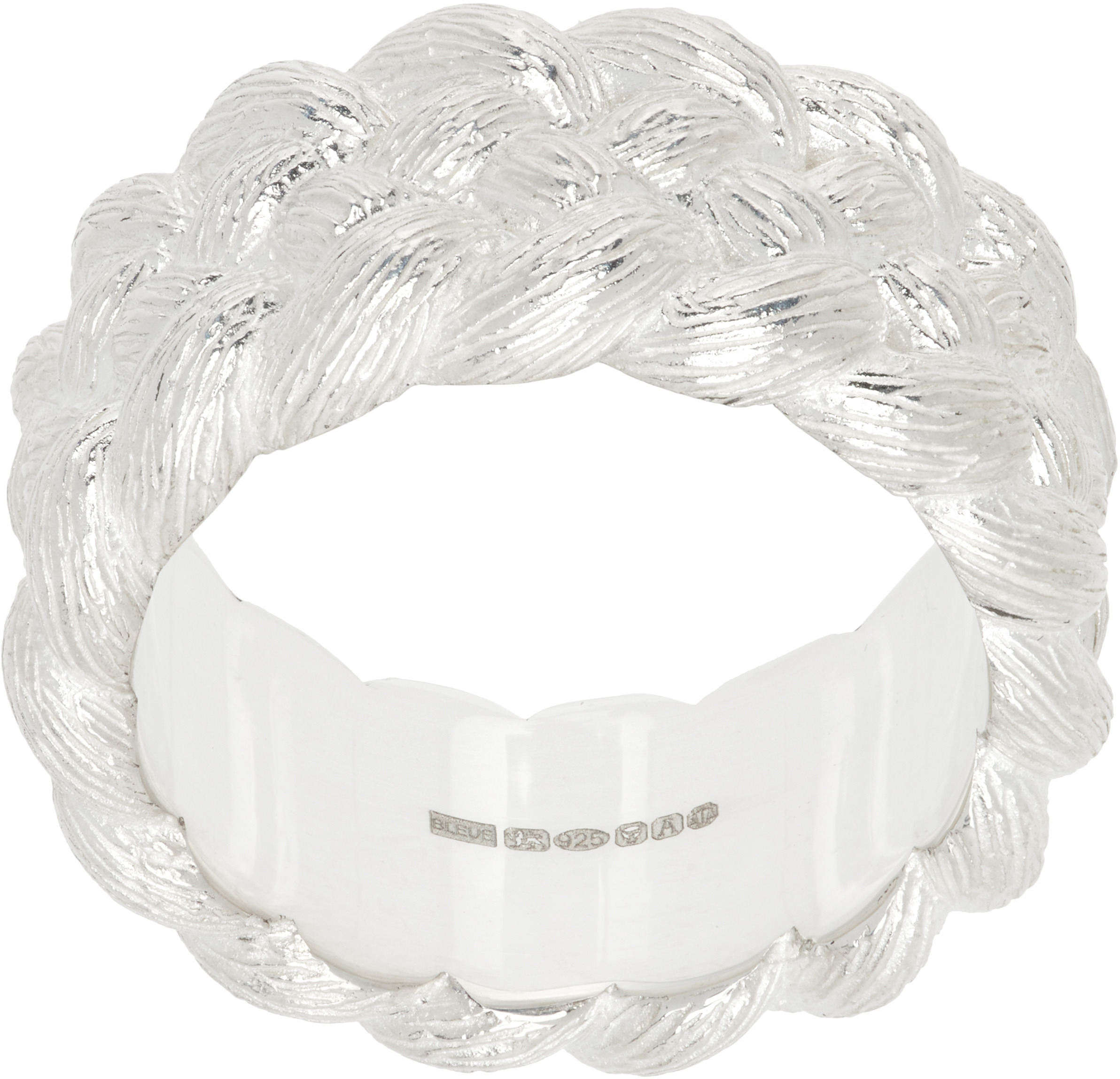 Bleue Burnham 4 Strand Braid Ring