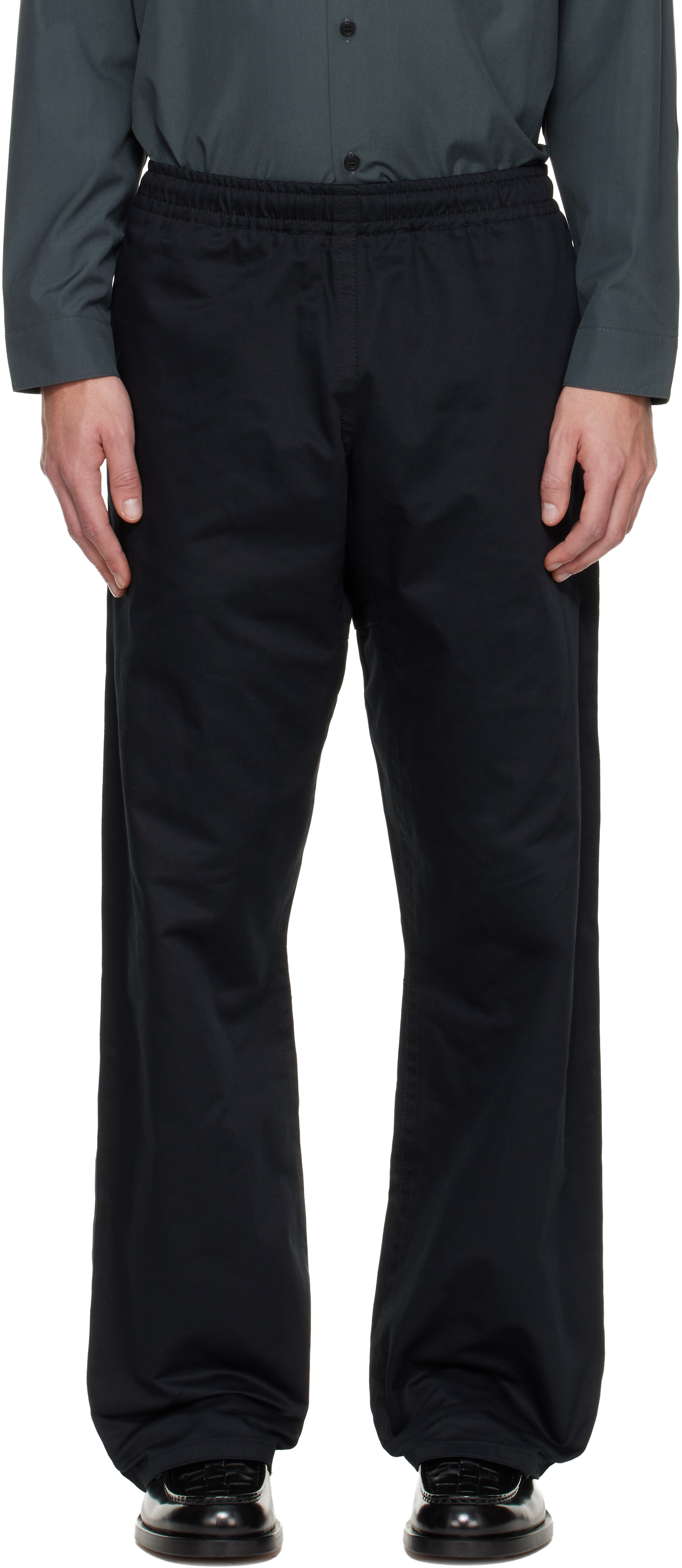 Marni Black Drawstring Trousers