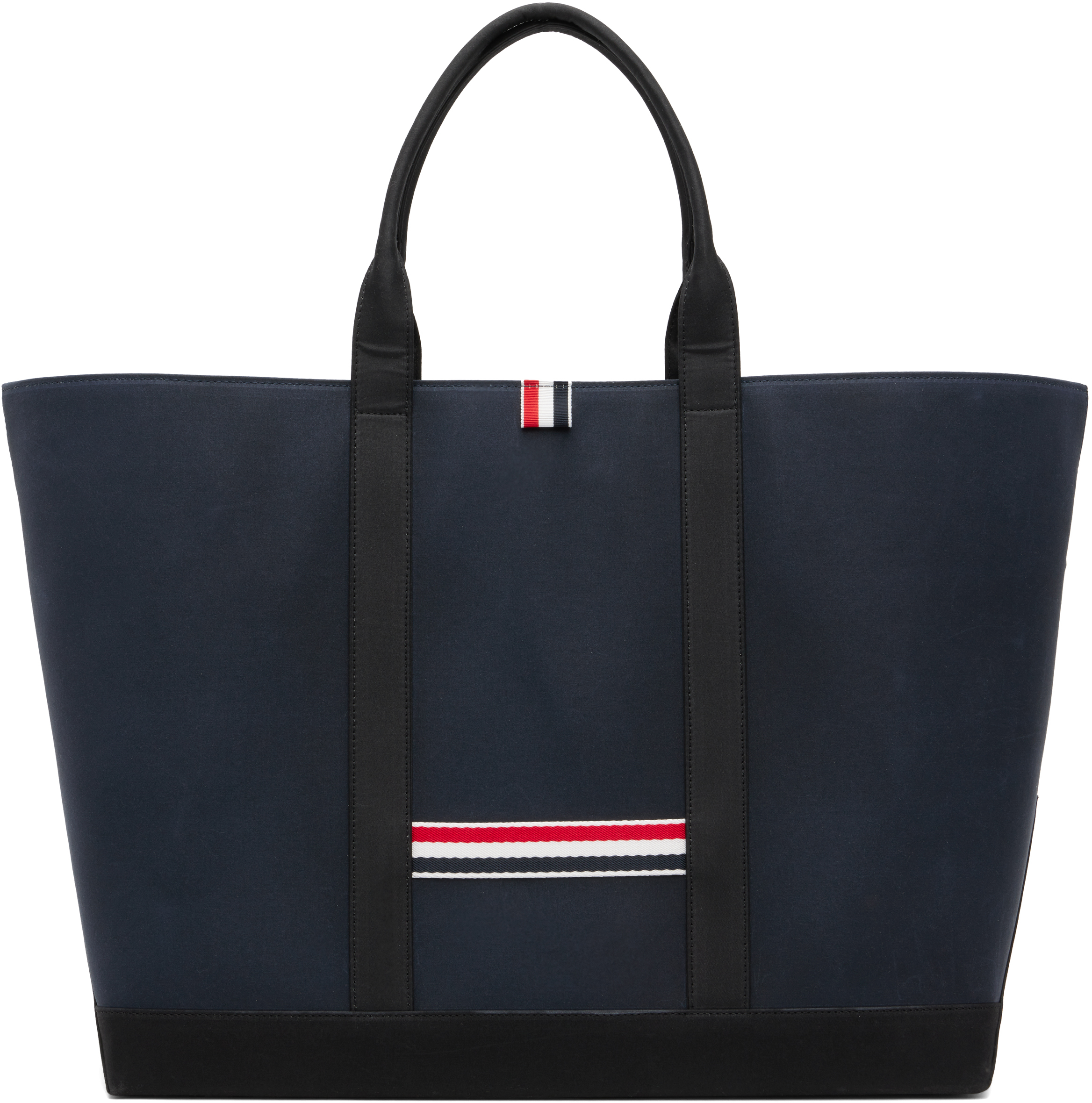 Navy & Black Medium Drawstring Opening Tool Tote