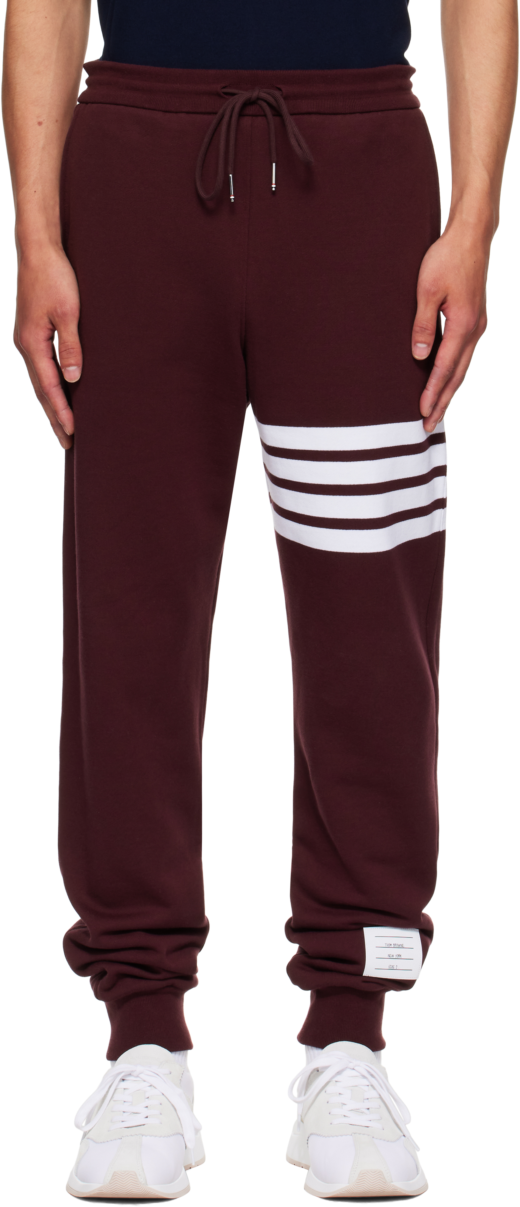 Blue Classic Loopback 4-Bar Sweatpants