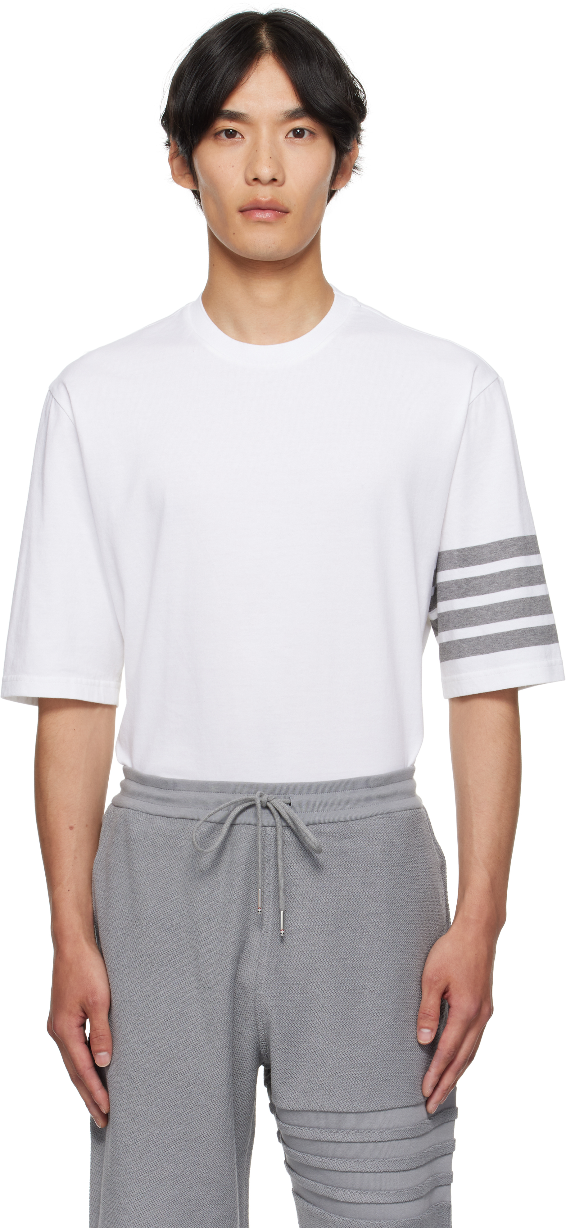 Navy Jersey 4-Bar T-shirt