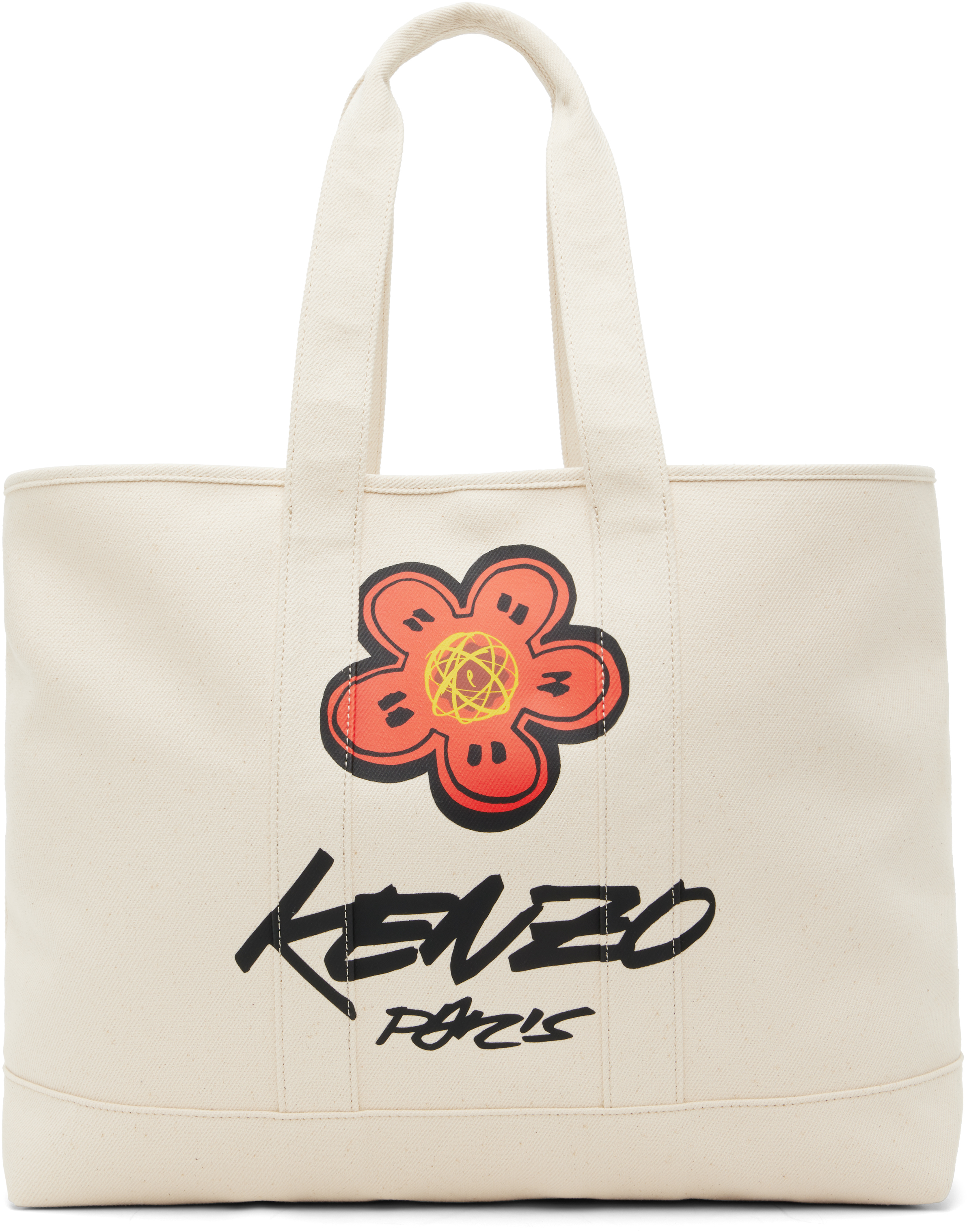 Off-White Kenzo Paris Futura 2000 Edition Utility Large Tote by