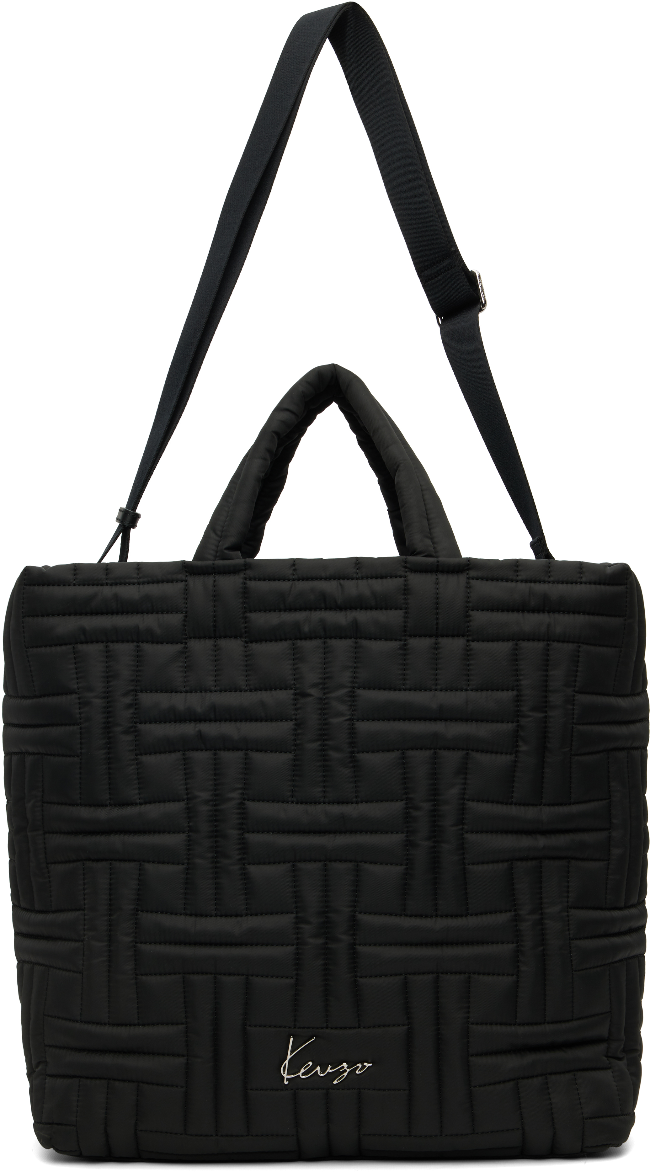 Kenzoのブラック ラージ Kenzo Paris 'KENZO Cosy' トートバッグがセール中