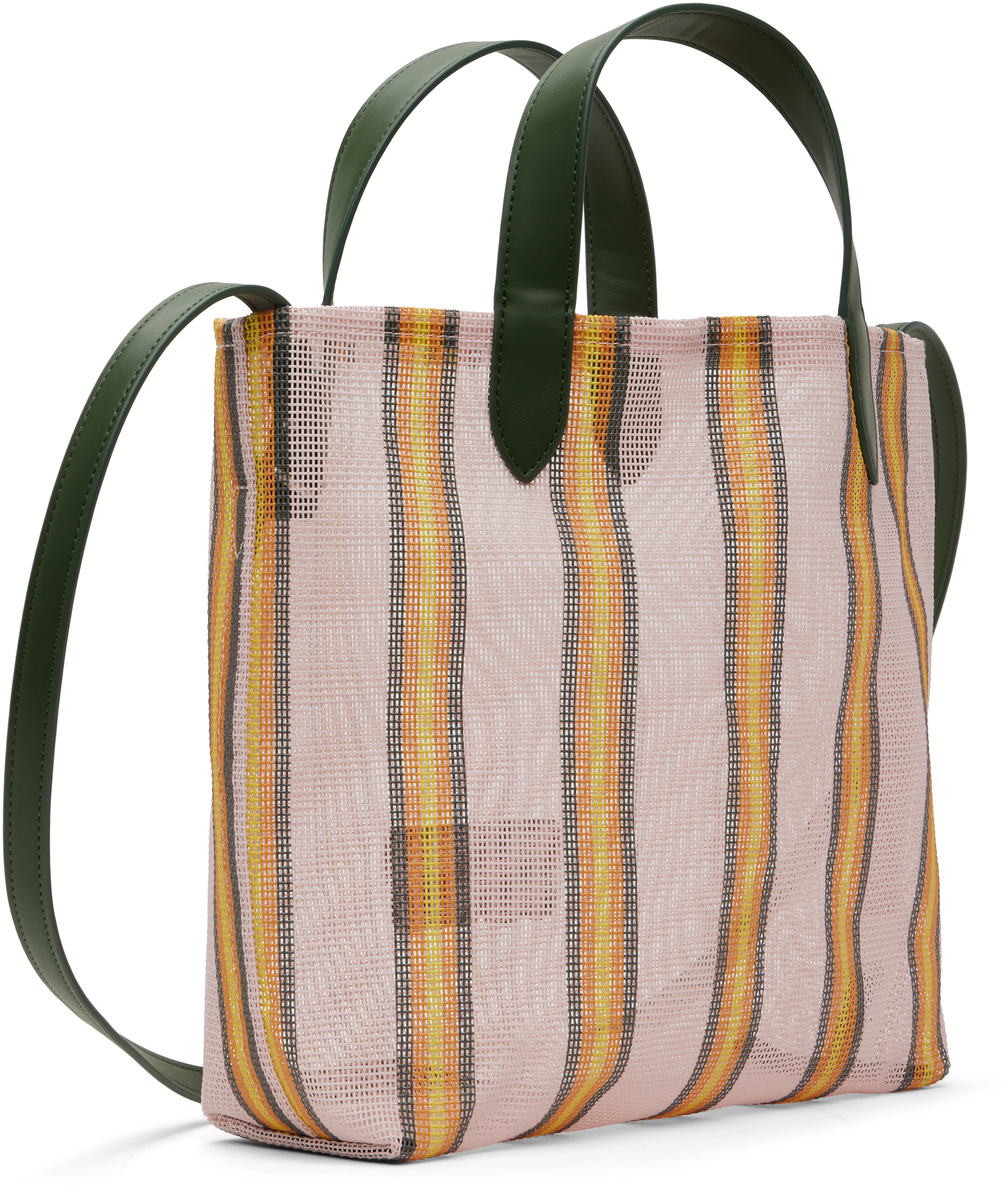 Kenzo Pink Paris ' Coast Lines' Small Tote In Pink