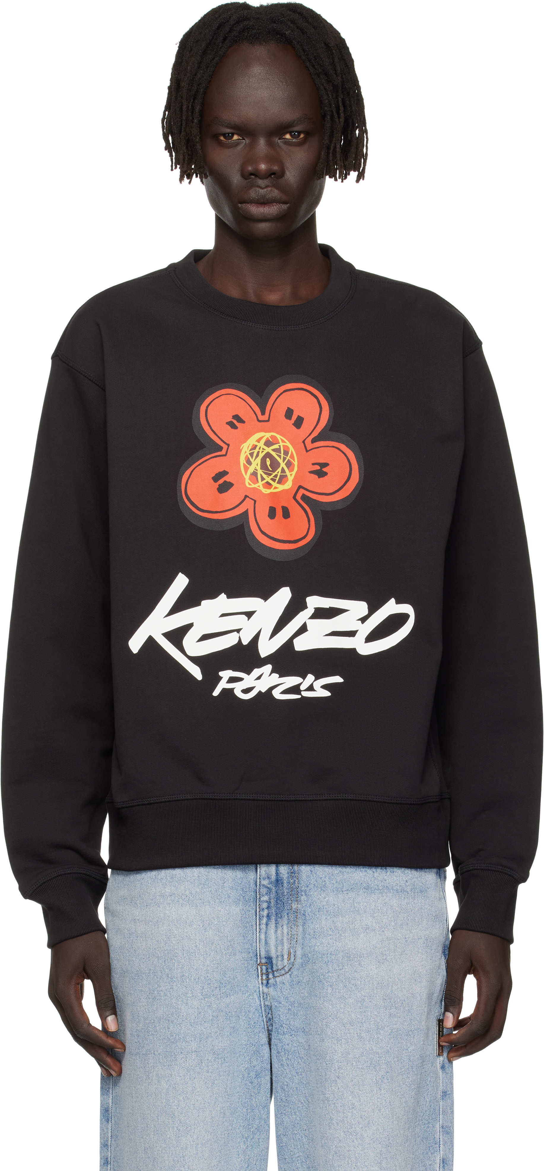 Kenzoのブラック Kenzo Paris Futura 2000エディション コットン