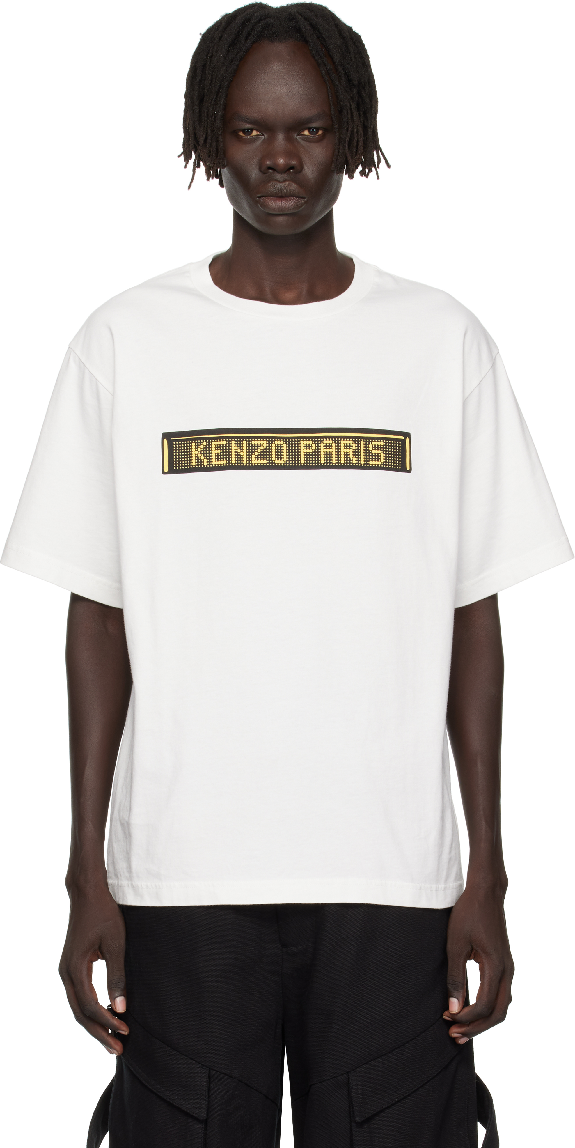 Tシャツ・カットソー Sefr FW24 'Sense' shirt (SS24SENSE OFFWHITECREPE) Loose Shirt TC — White – La Garçonne