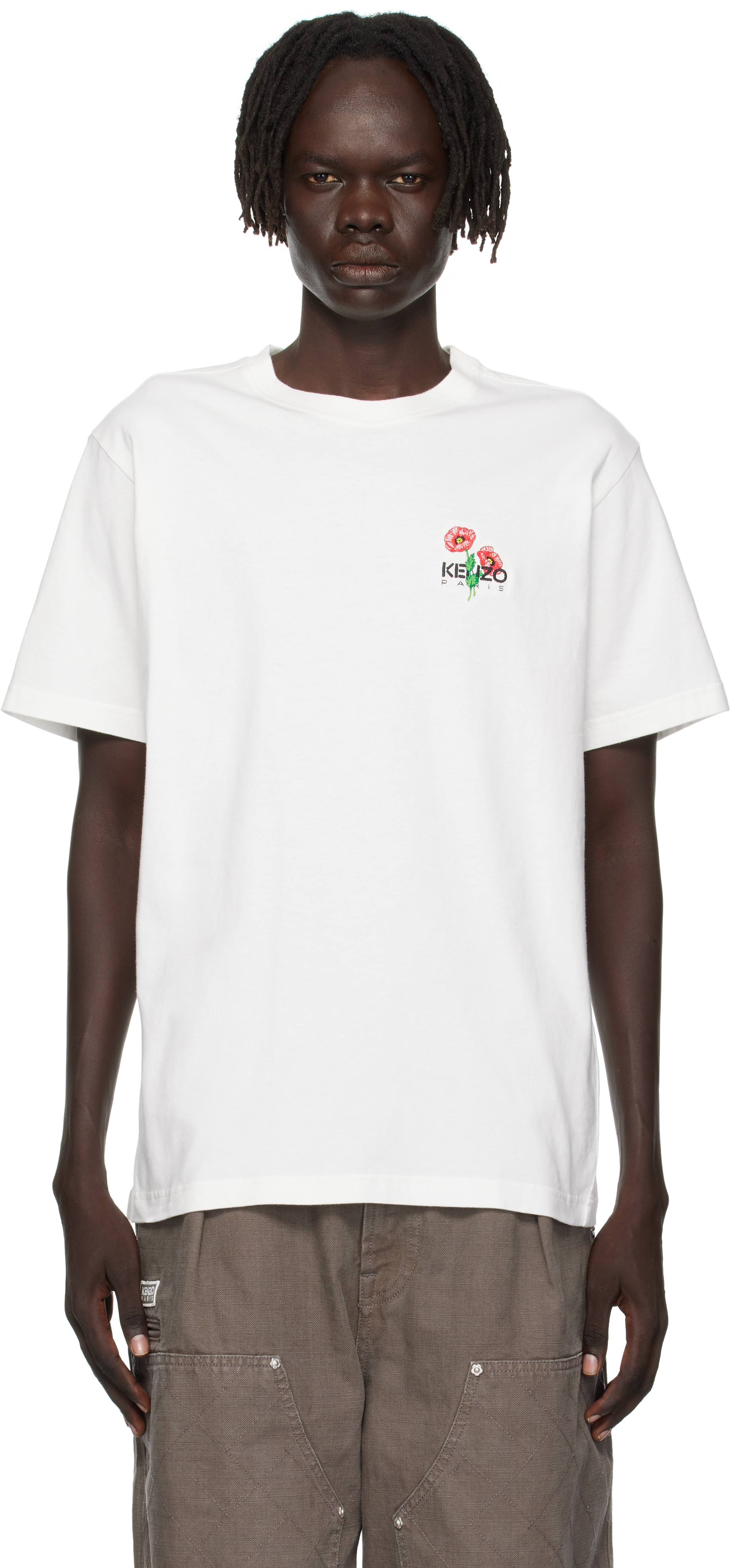 Off-White Kenzo Paris 'KENZO Archive Bouquet' Embroidered T-shirt