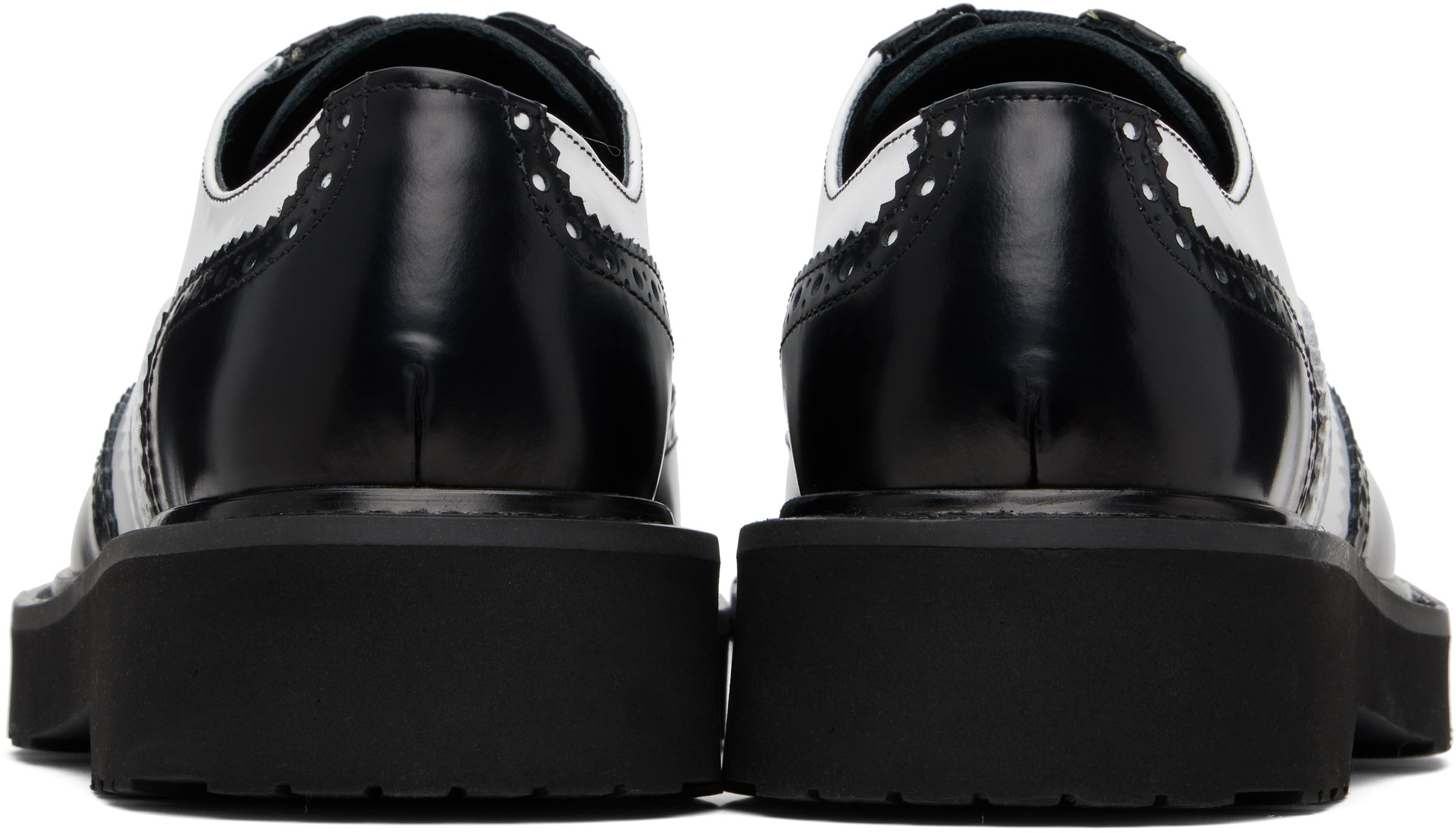 Kenzo Lace-up Brogues In White