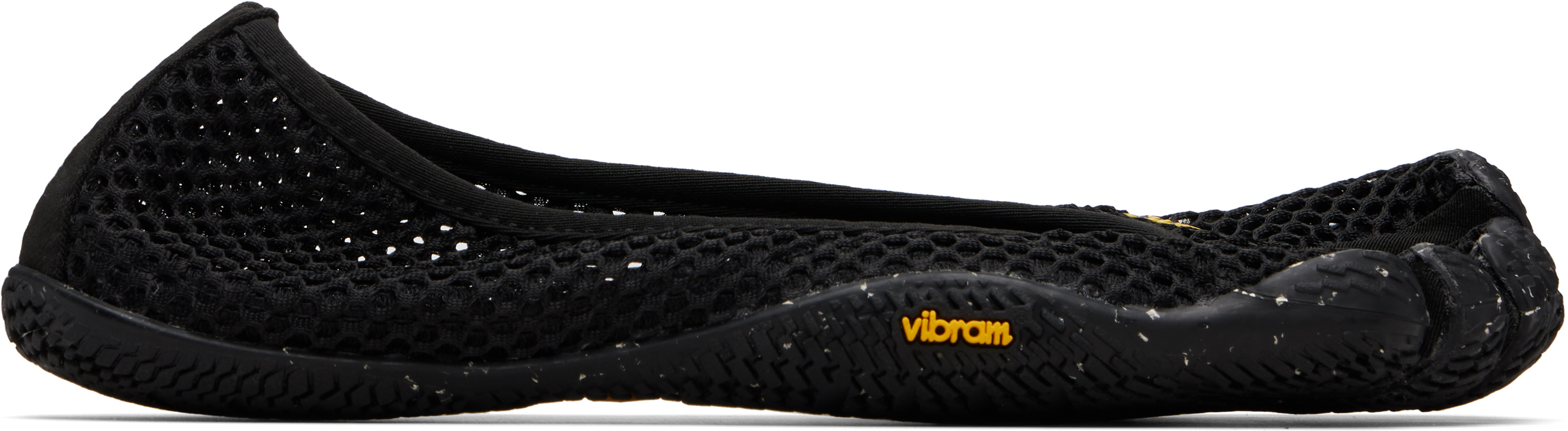 Vibram black Slip-On Loafers Vibram Padded Slip Ons – La Garçonne main image 3