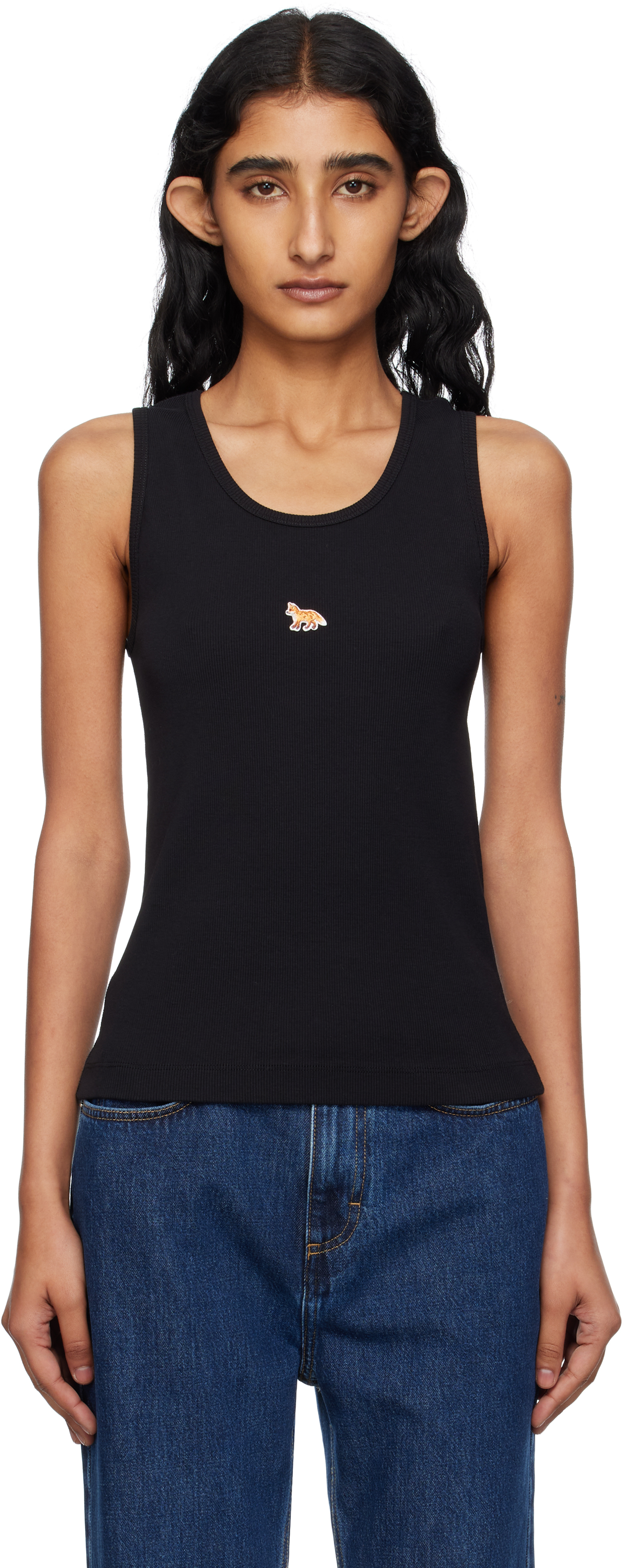 【値下げ】BABY FOX RIBBED TANK TOP BABY FOX RIBBED TANK TOP | Maison Kitsuné