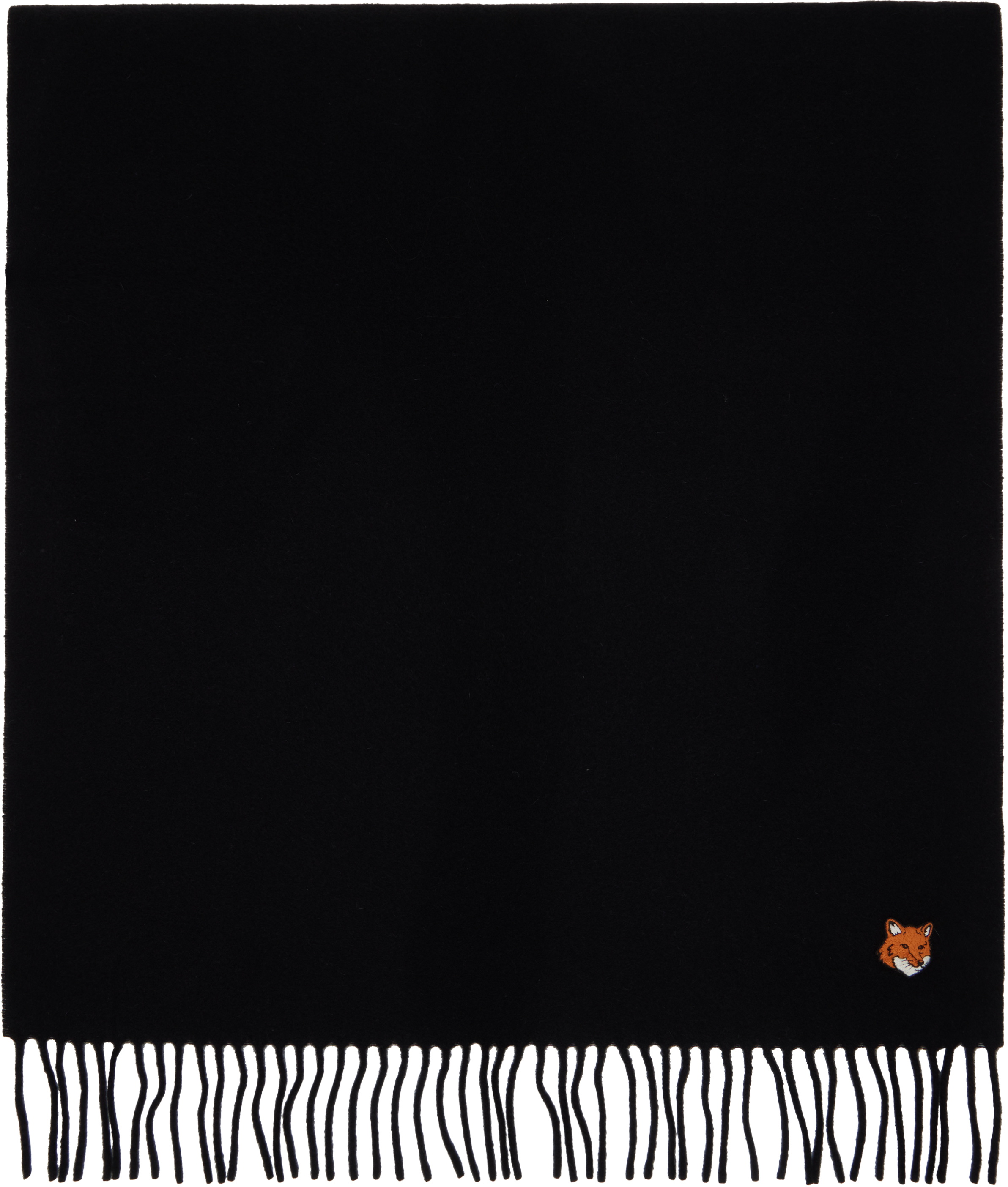 Maison Kitsuné Back Fox Head Scarf
