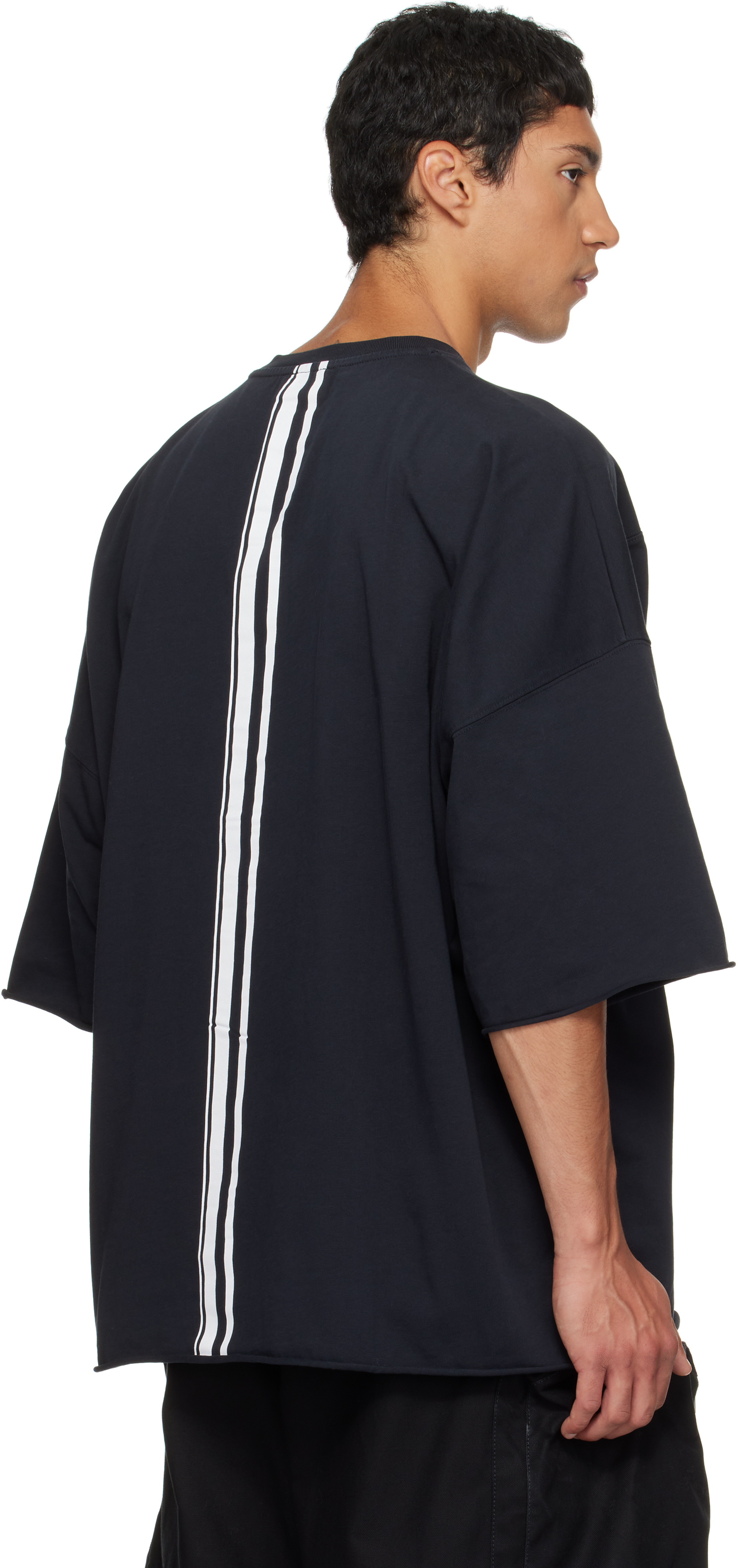 Mordecai Black Cotton Classic Fit T-shirt In Black