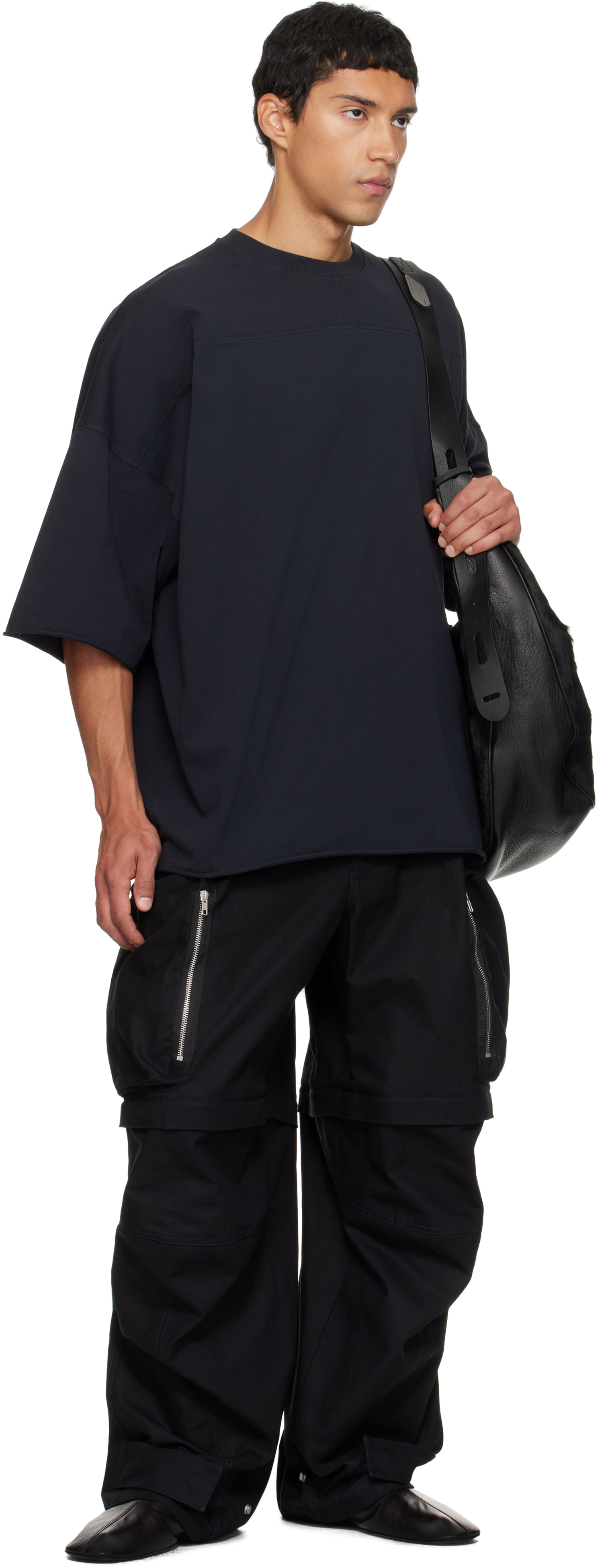 Mordecai Black Cotton Classic Fit T-shirt In Black