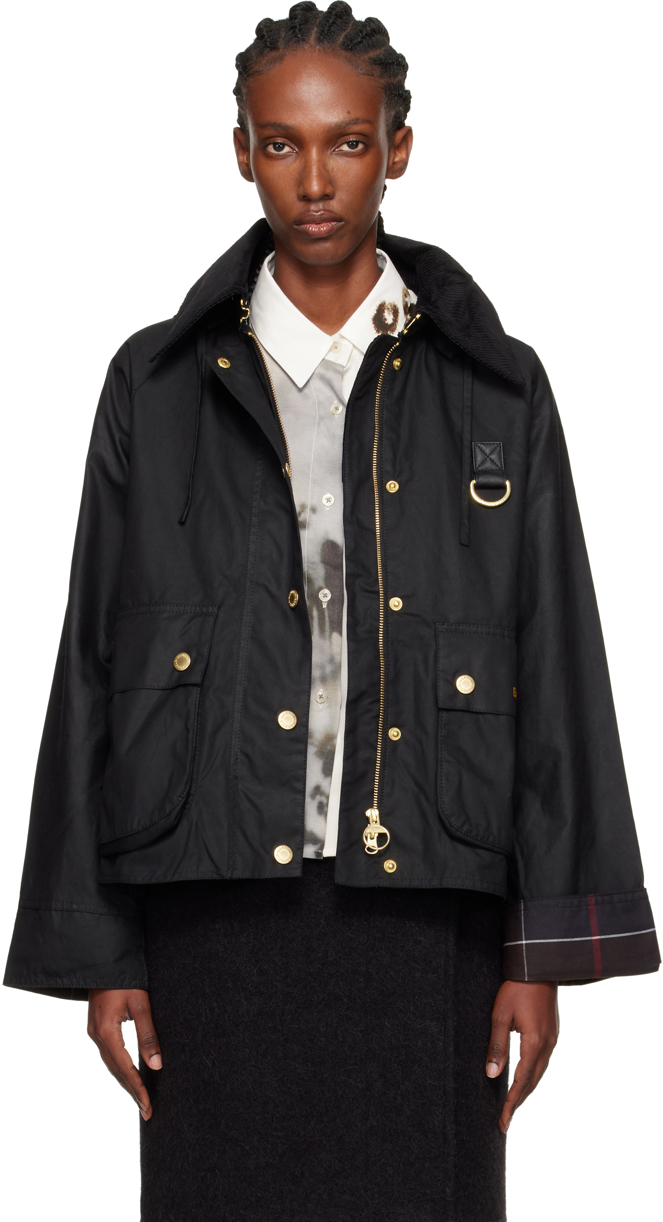 Barbour spey ワックスジャケットブラック L スペイ24AW Barbour spey ワックスジャケットブラック L スペイ24AW Barbour spey