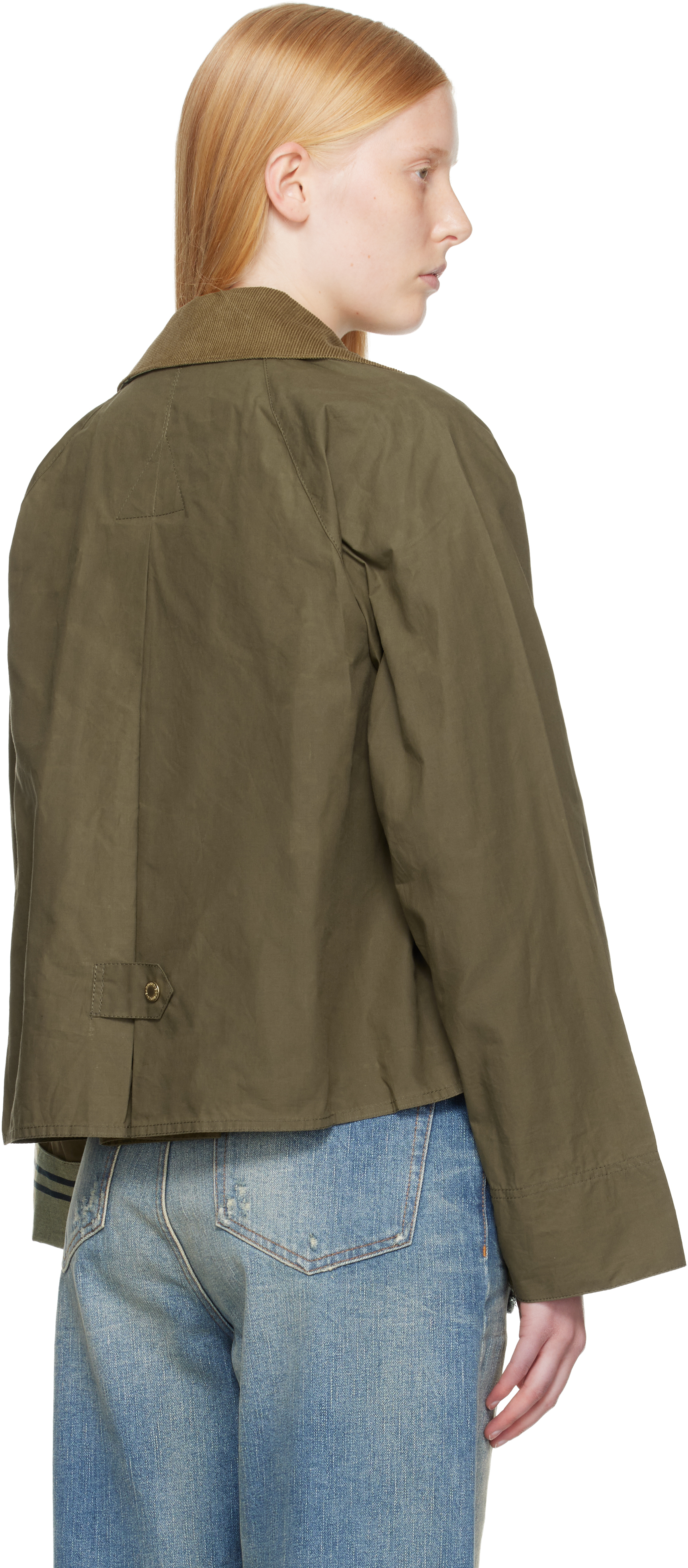 Barbour Khaki Catlin Showerproof Jacket