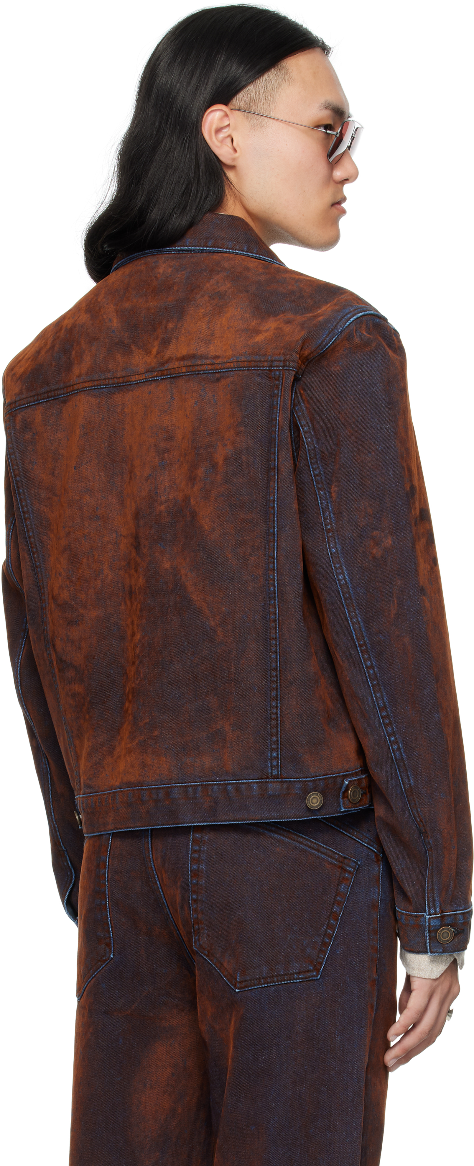 Mmic Brown Saint Jacket In Brown