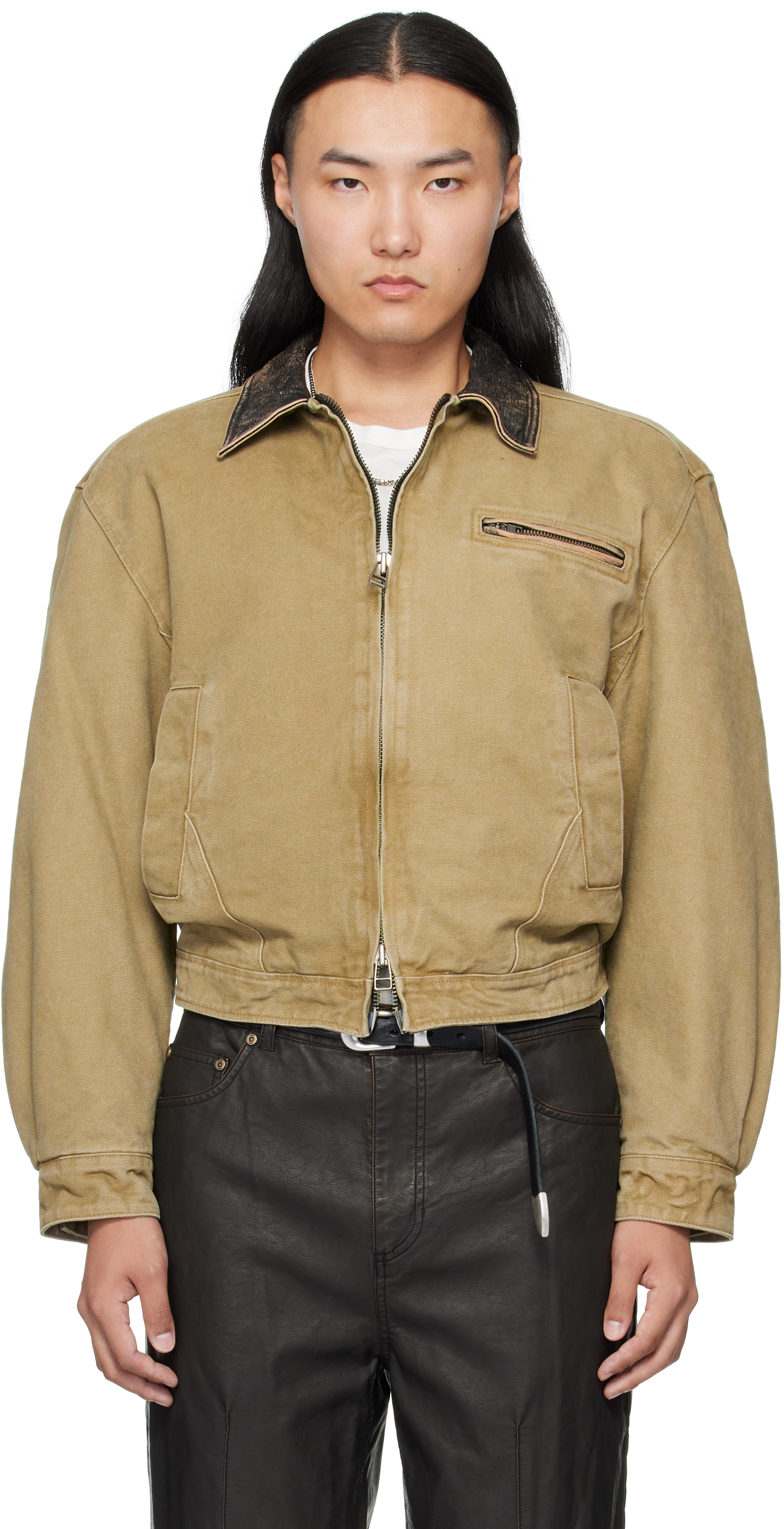 Mmic Beige Pierre Jacket In Neutral