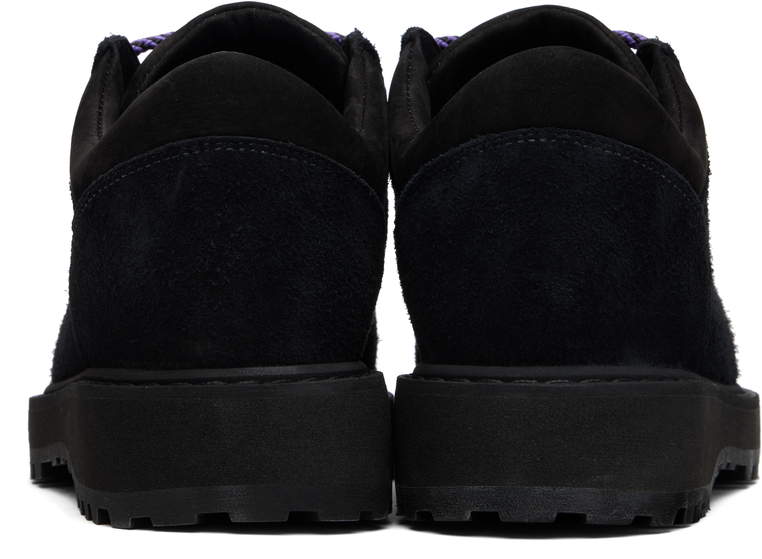 Diemme Suede Cornaro Low-top Boots In Black