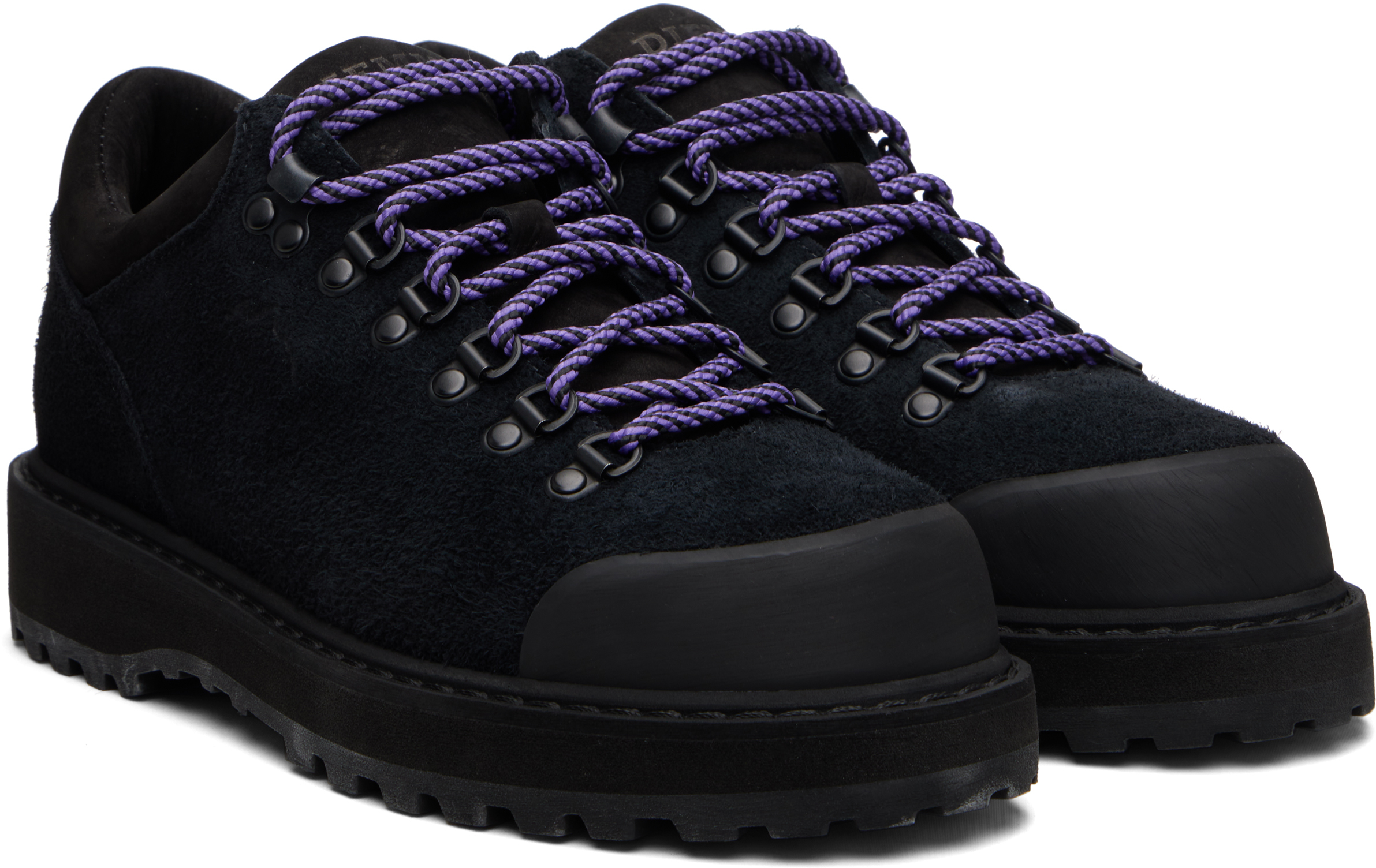 Diemme Suede Cornaro Low-top Boots In Black