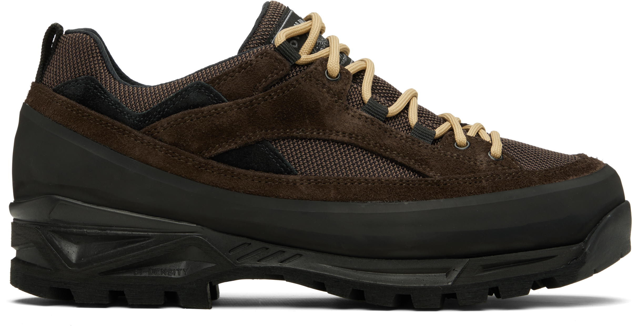 Diemme Brown Grappa Hiker Brown Sneakers In Animal Print