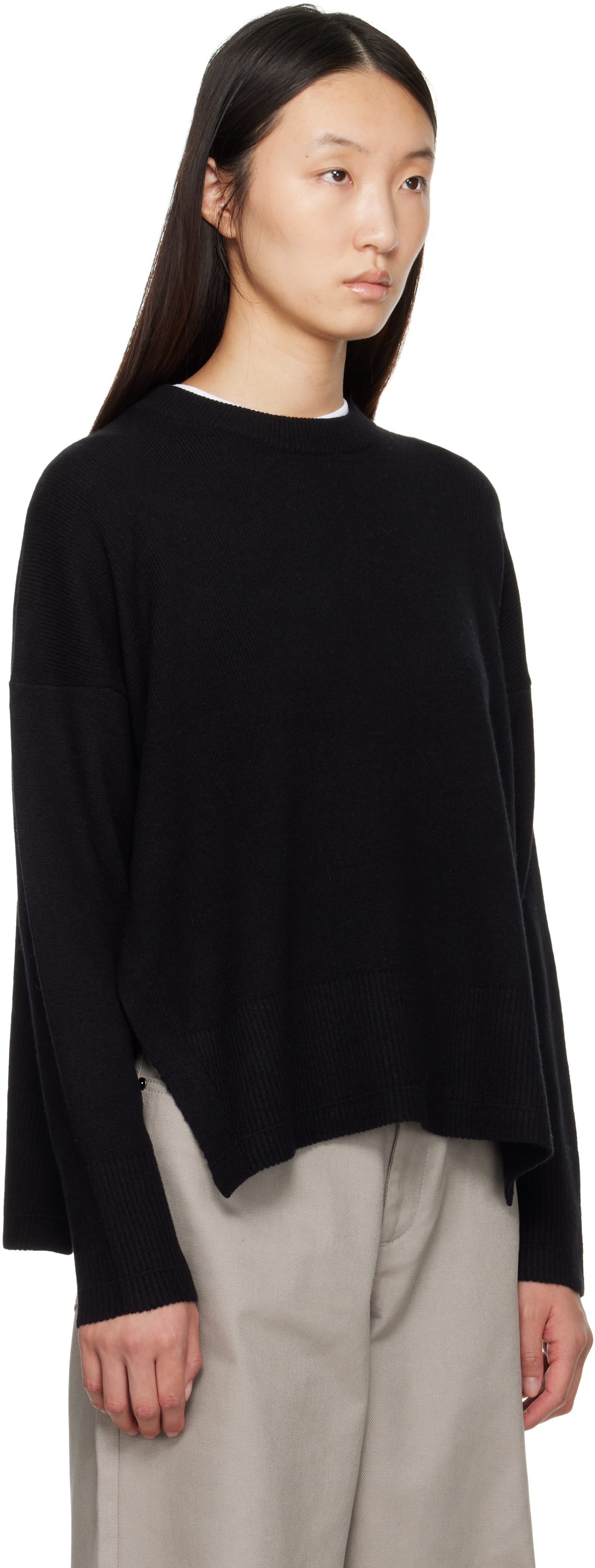 Maria Mcmanus Black Swing Sweater In Black
