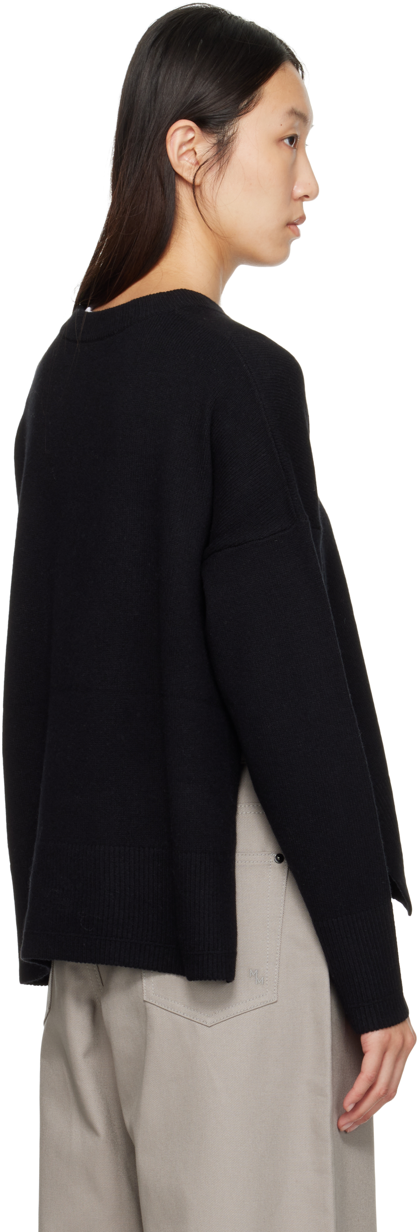 Maria Mcmanus Black Swing Sweater In Black