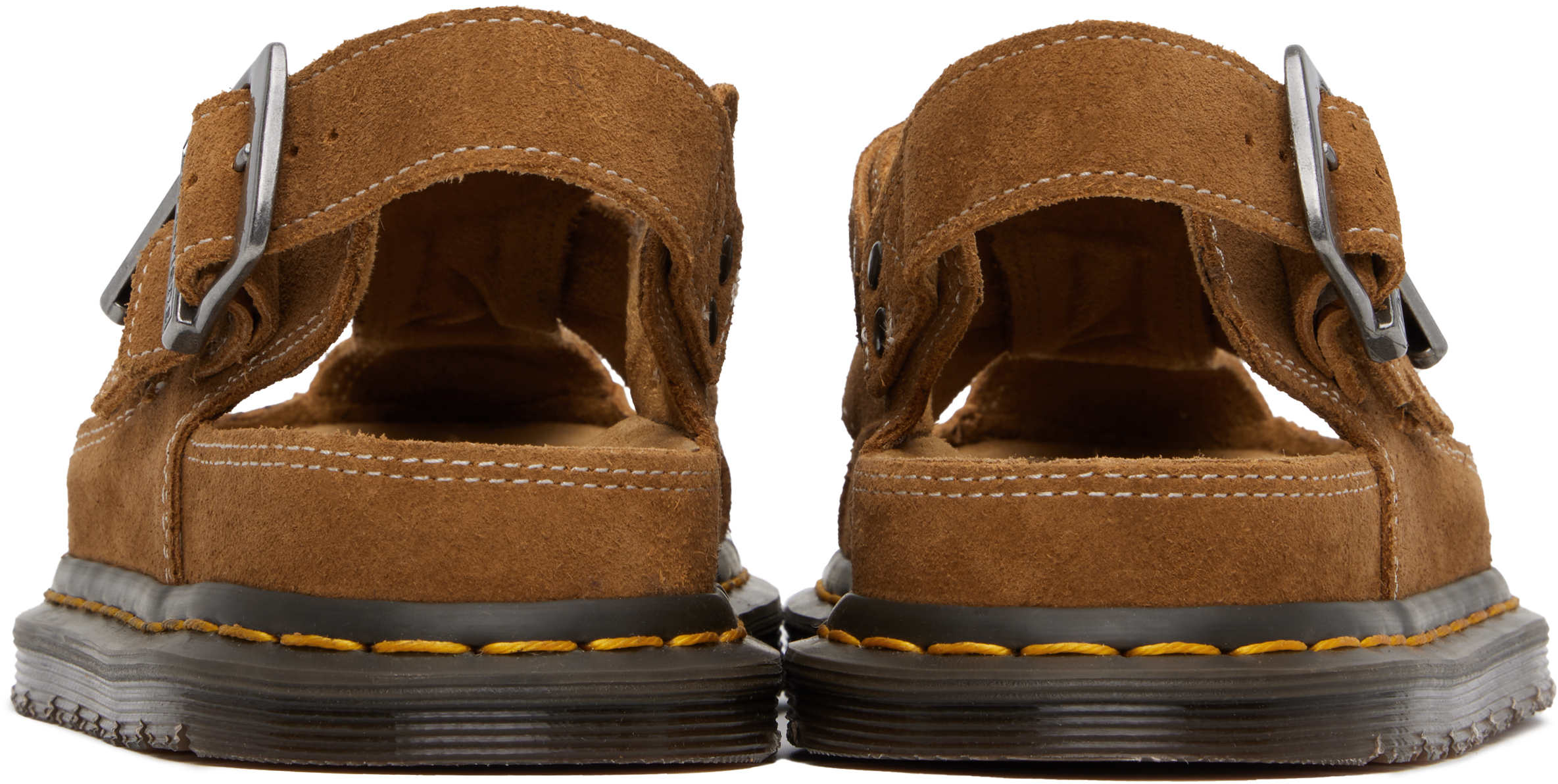 Dr. Martens' Tan Archive Fisherman Suede Sandals