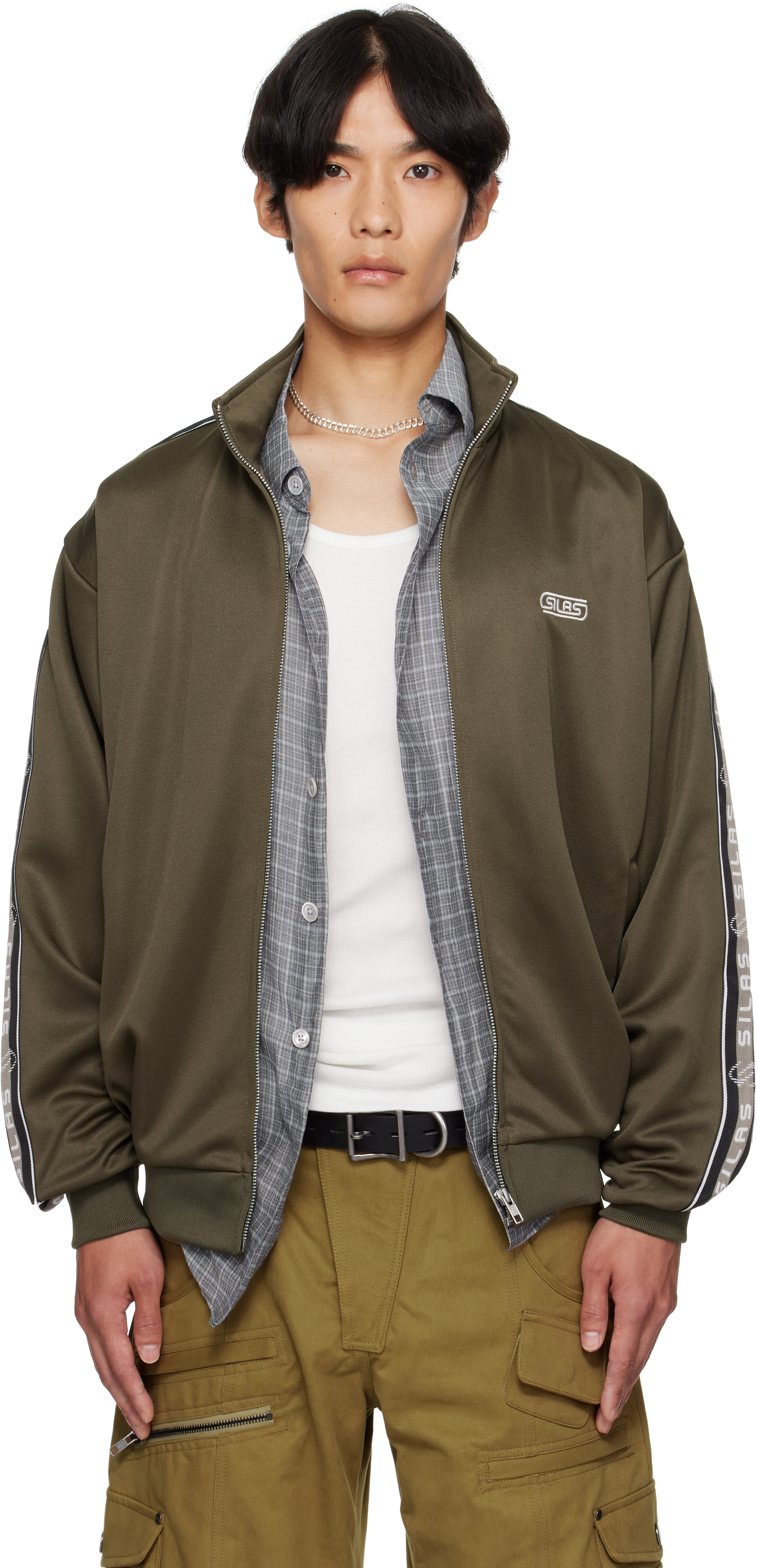 Green Logo Track Jacket