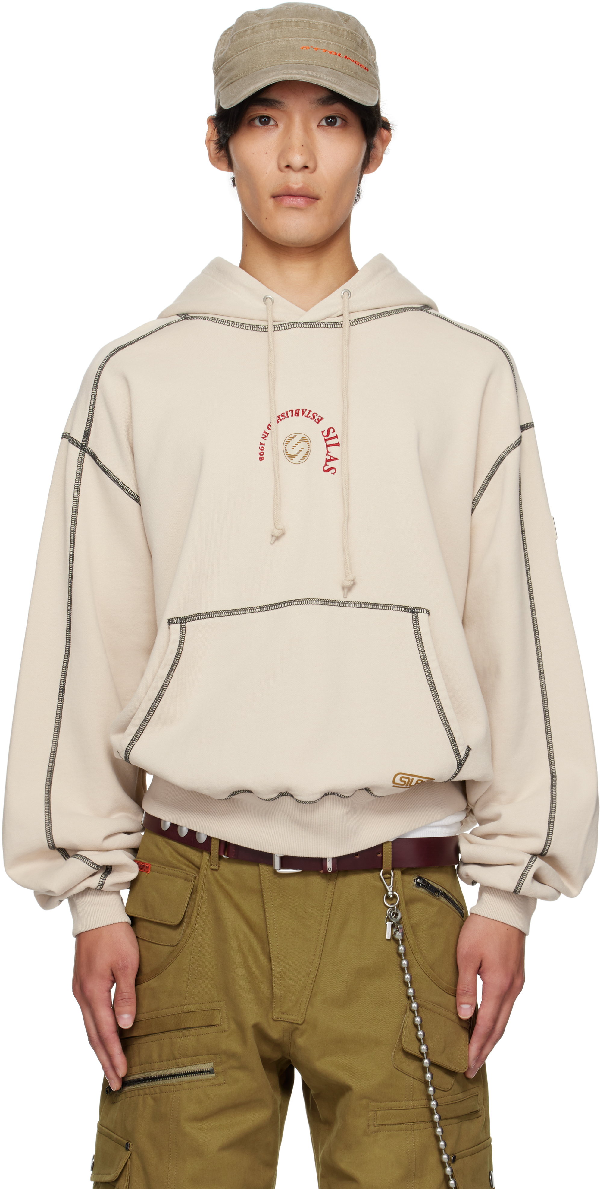 Black Circle Logo Sweat Hoodie