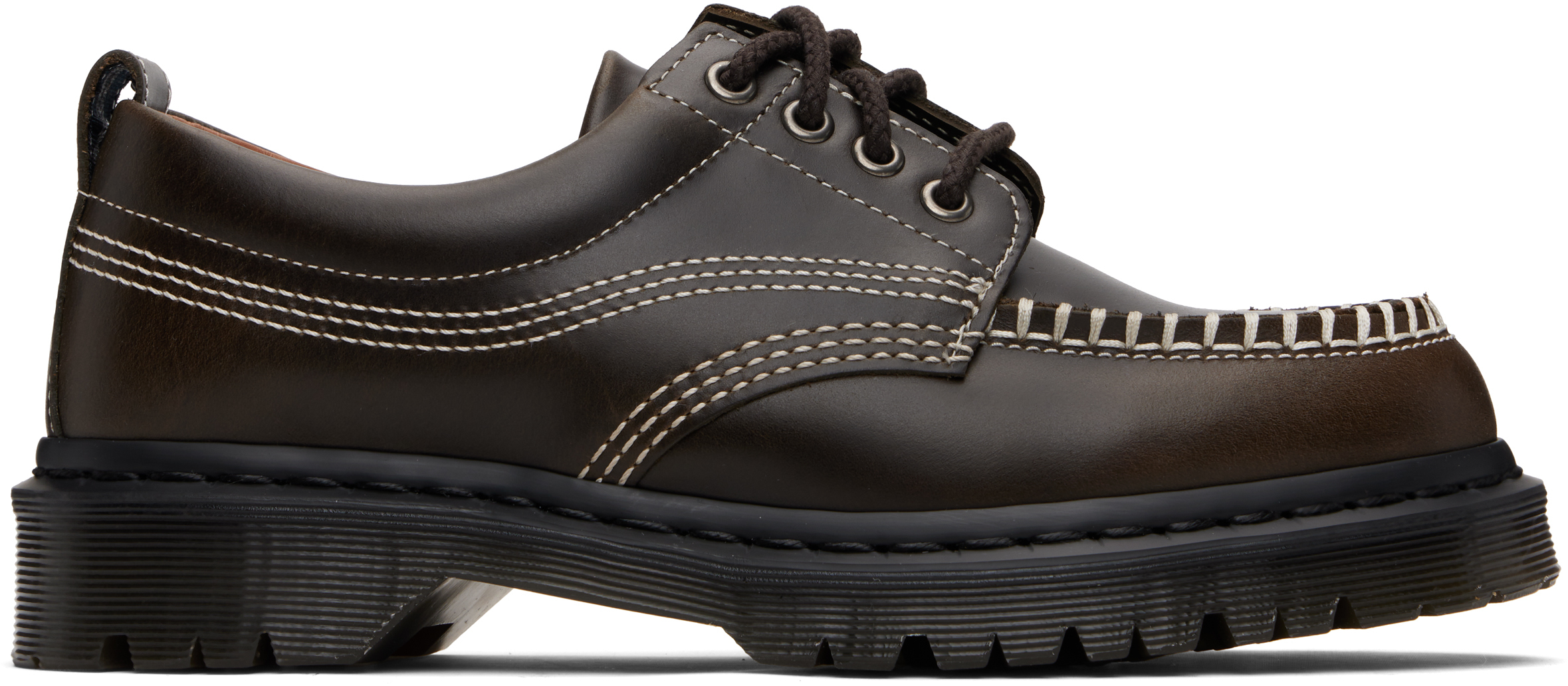 Dr. Martens Lowell 4 Eye Shoe In Brown