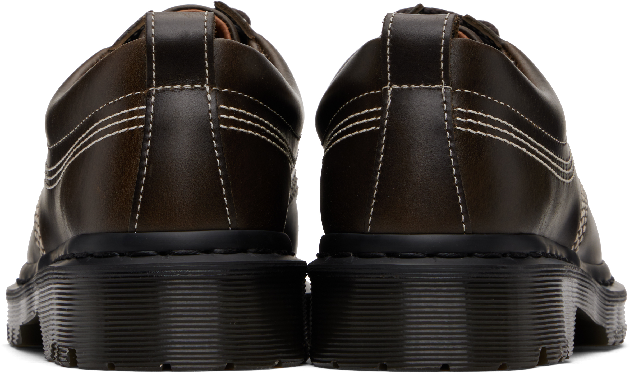 Dr. Martens Lowell 4 Eye Shoe In Brown