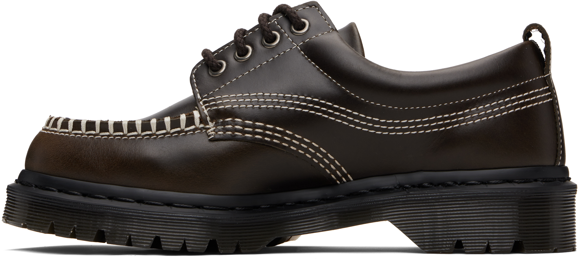 Dr. Martens Lowell 4 Eye Shoe In Brown