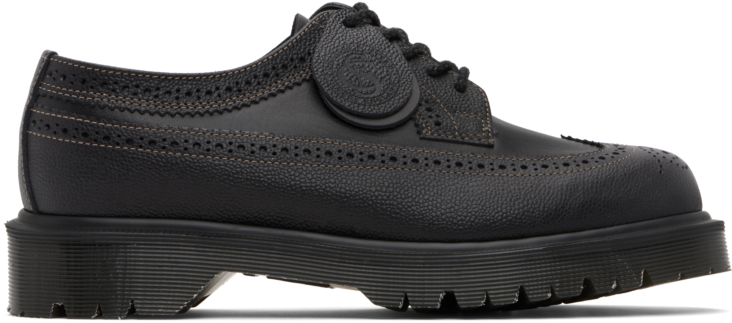 Black 3989 Brogue Derbys
