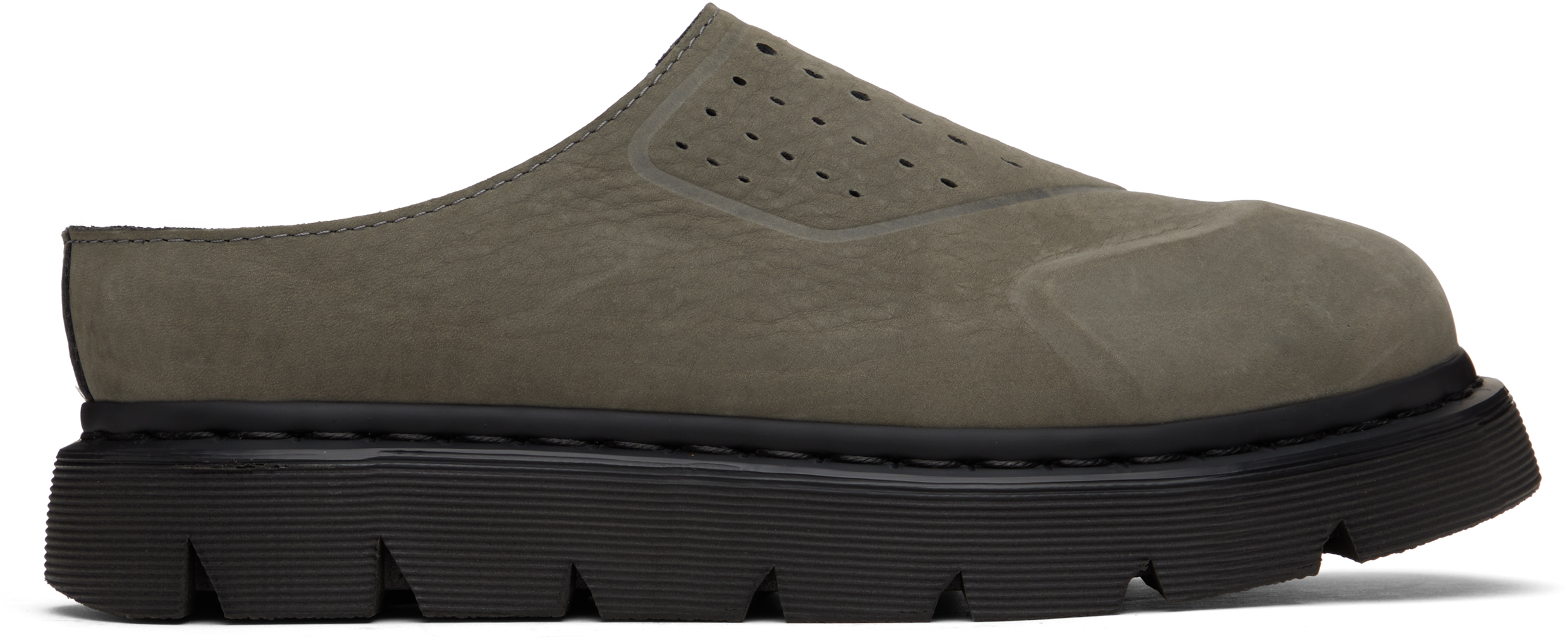 Dr. Martens: トープ Vent XX02 ミュール | SSENSE 日本