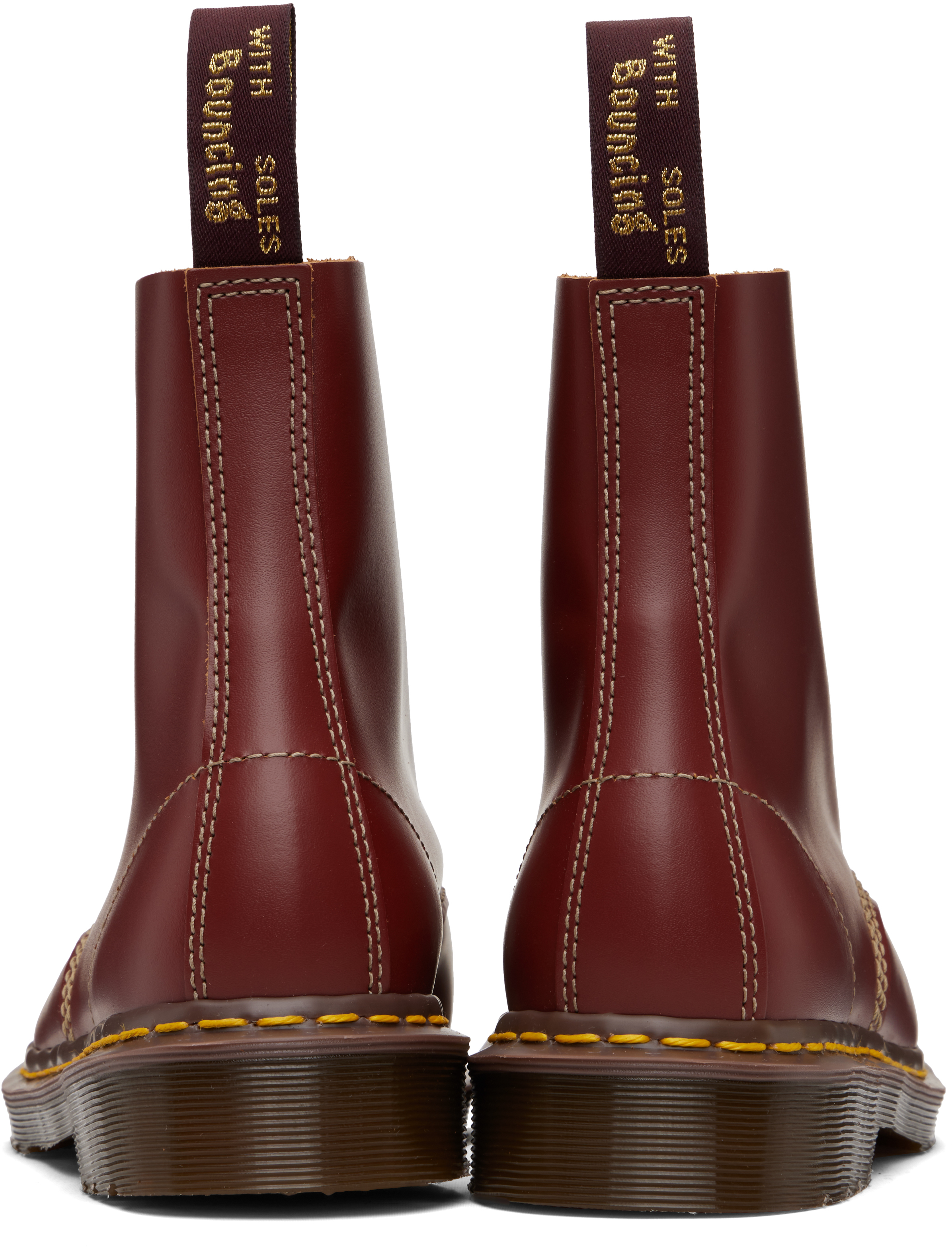 Dr. Martens' Dr. Martens 1460 Smooth Shoes In Burgundy
