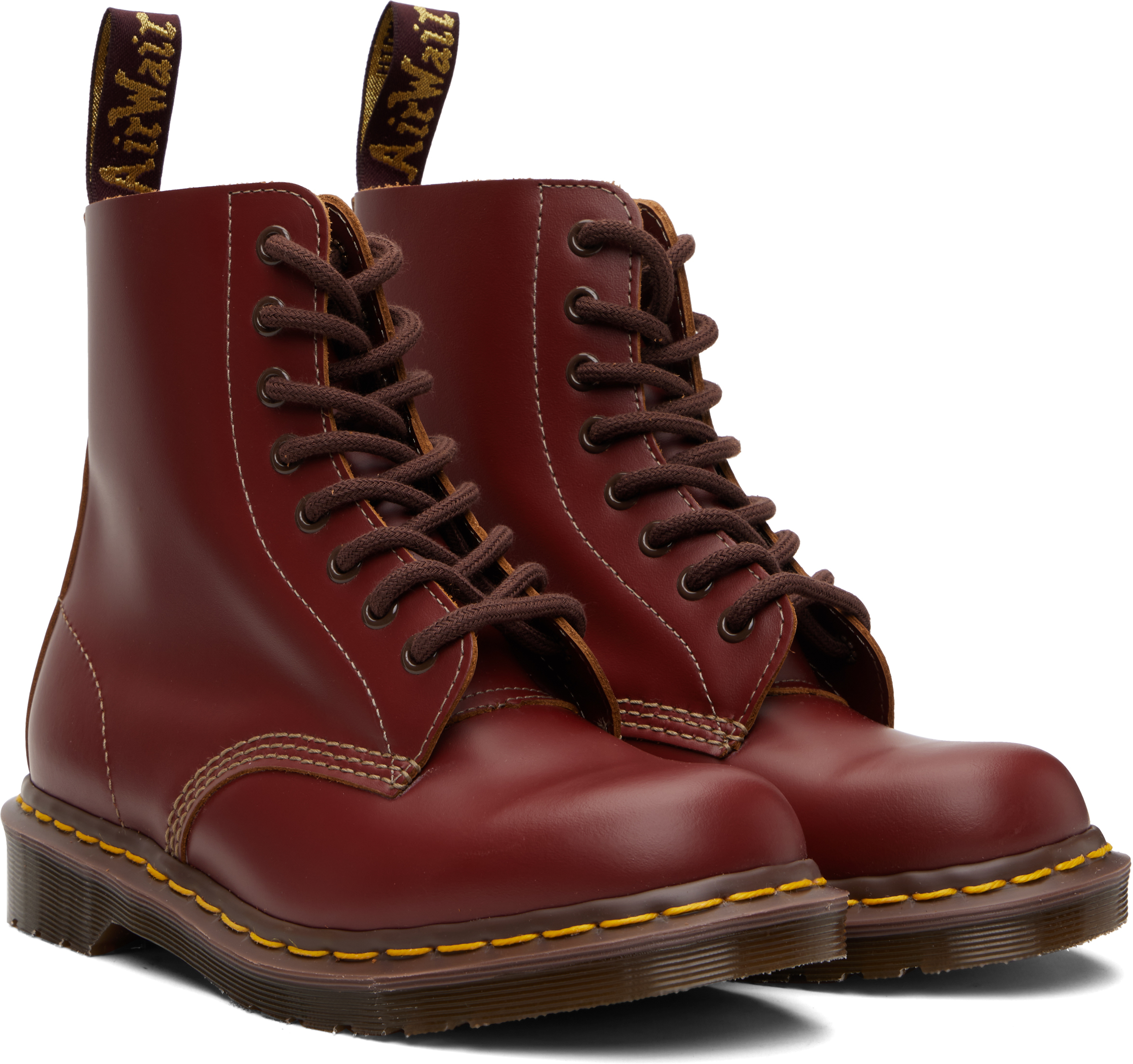 Dr. Martens' Dr. Martens 1460 Smooth Shoes In Burgundy