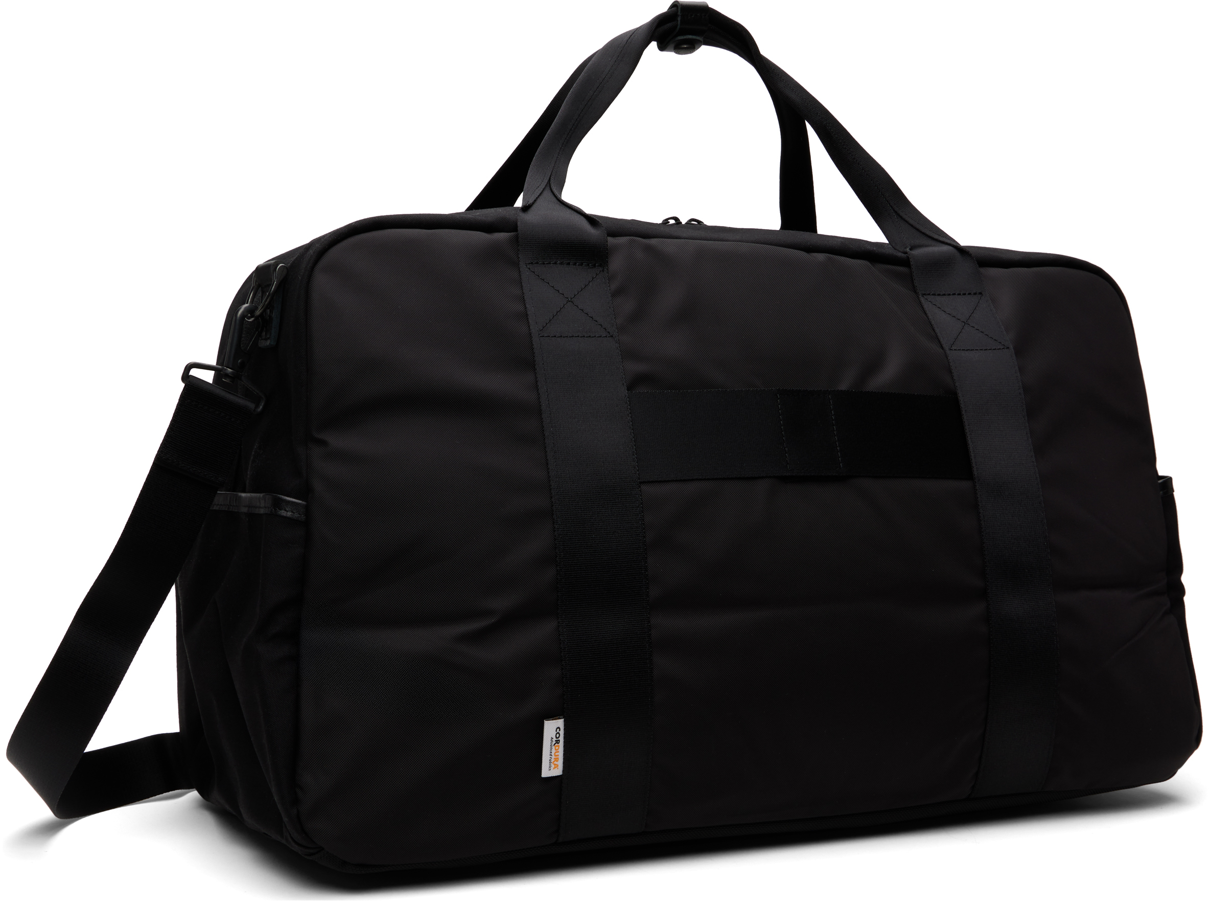 Master-piece Black Potential 2way Duffle Bag In Black