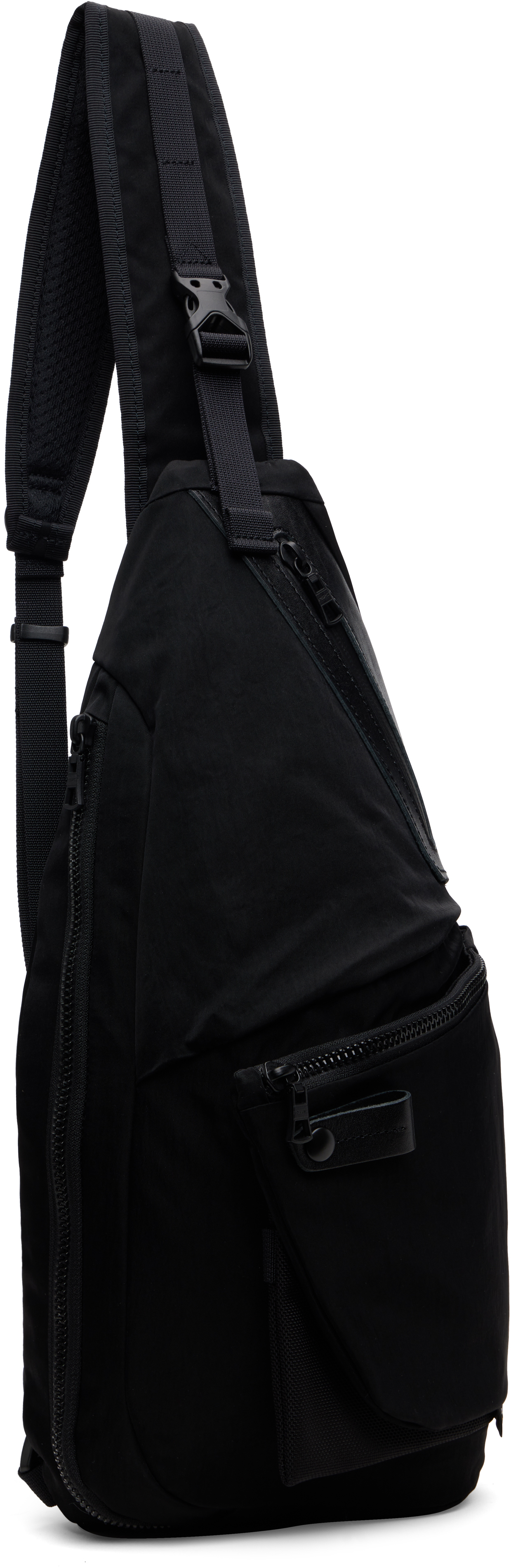 Master-piece Black Circus Sling Bag In Black