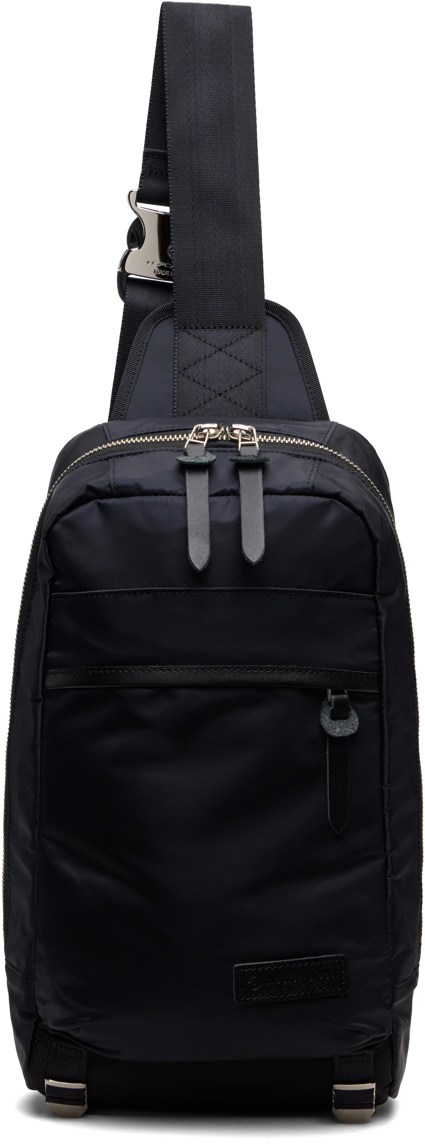 Master-piece Black Lightning Sling Bag In Blue