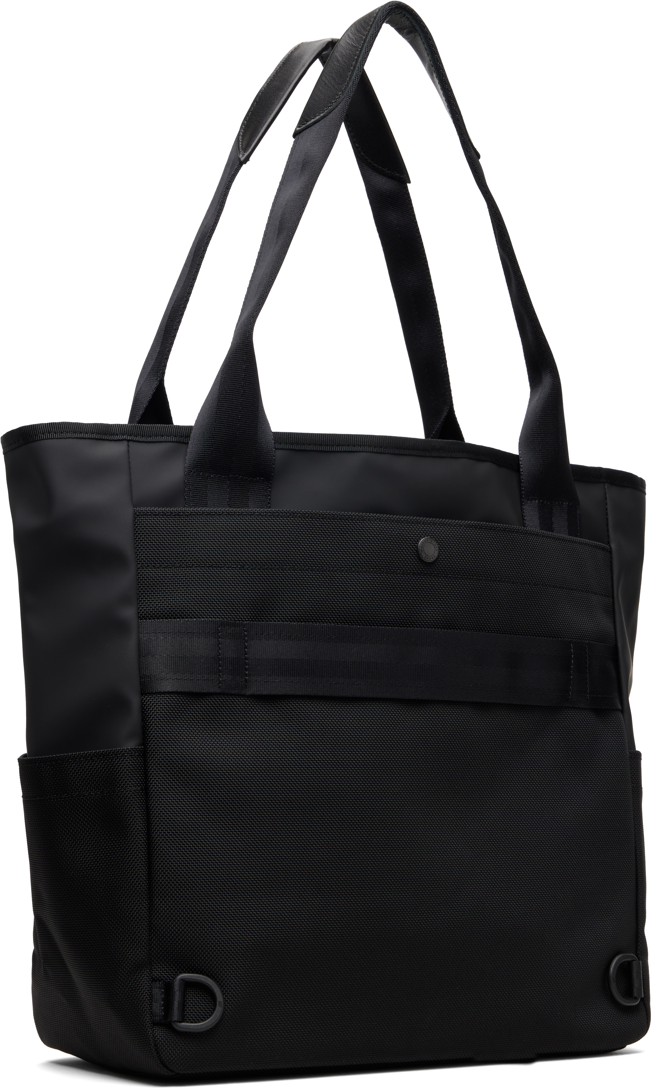 Master-piece Black Slick Tote In Black