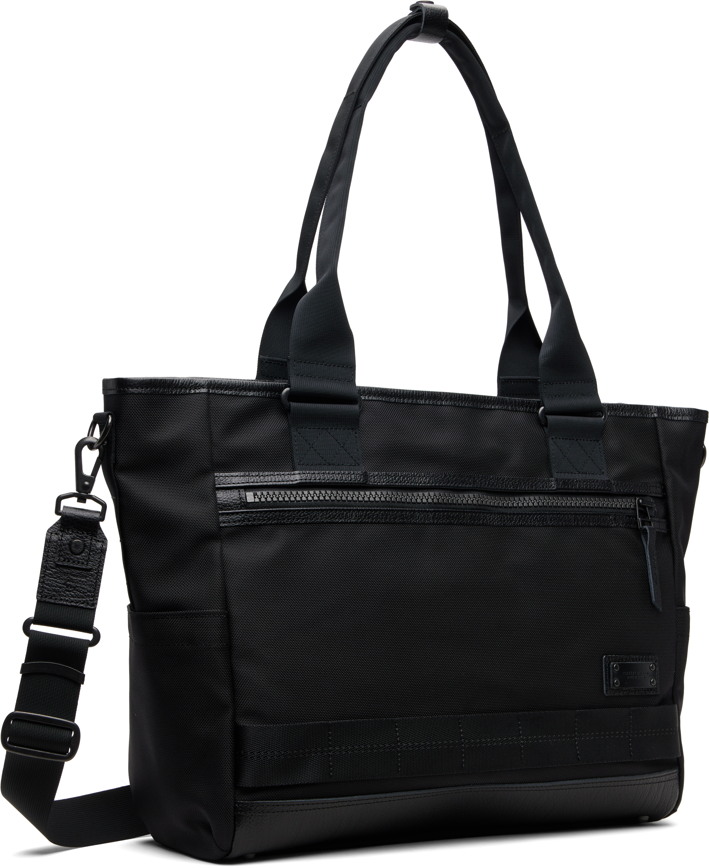 Master-piece Black Rise Ver.2 2way Tote In Black