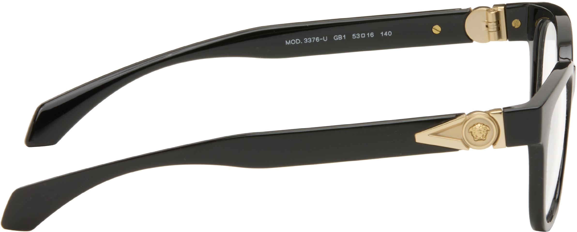 Versace Black Medusa V Glasses In Black