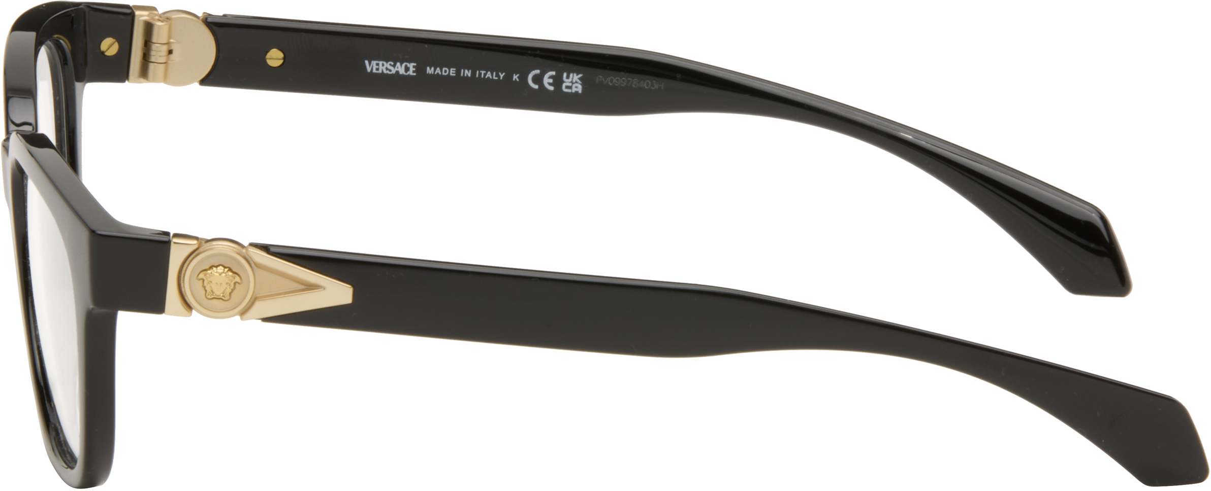 Versace Black Medusa V Glasses In Black